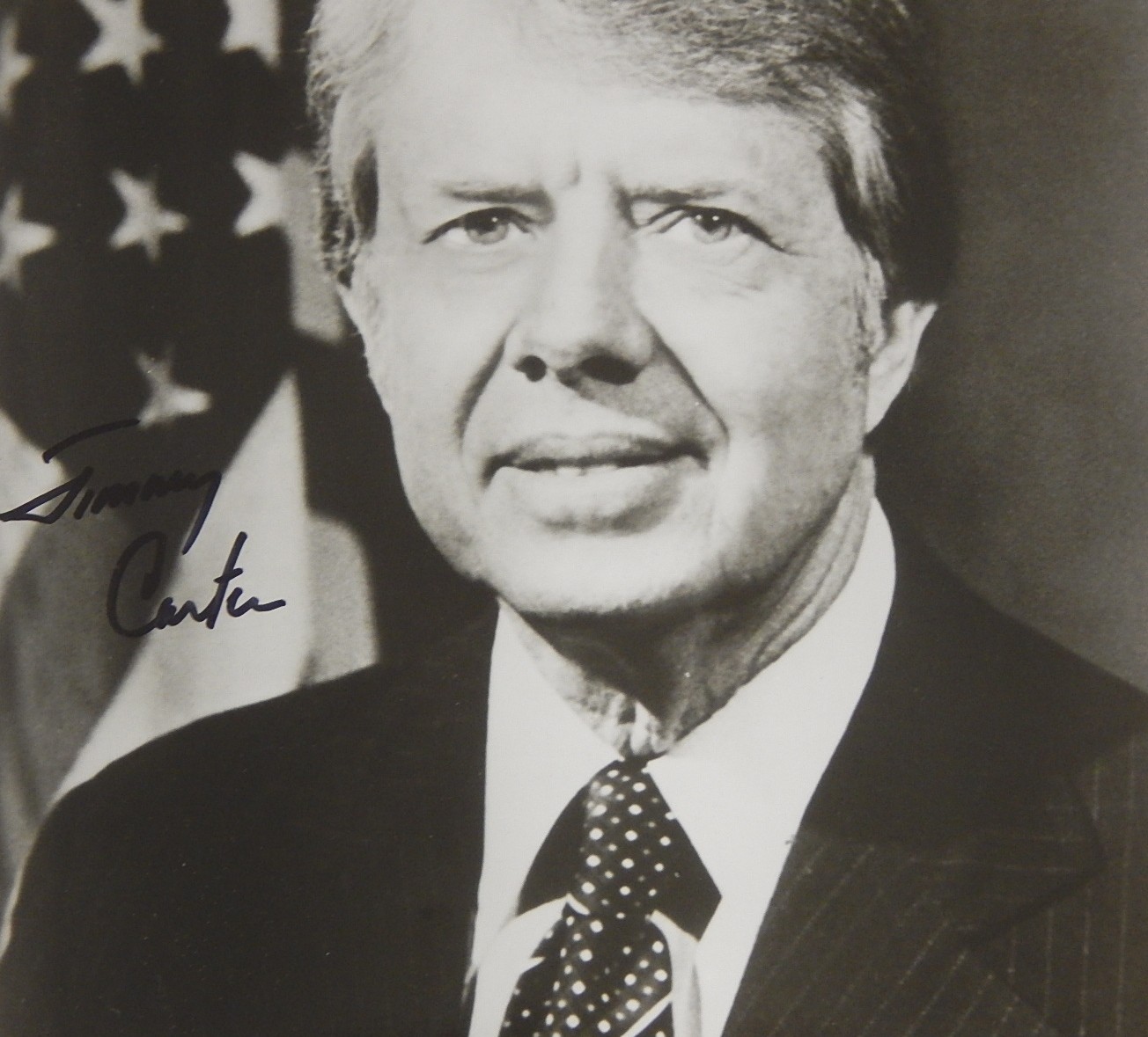 SGC Authenticated Jimmy Carter Signed Photograph