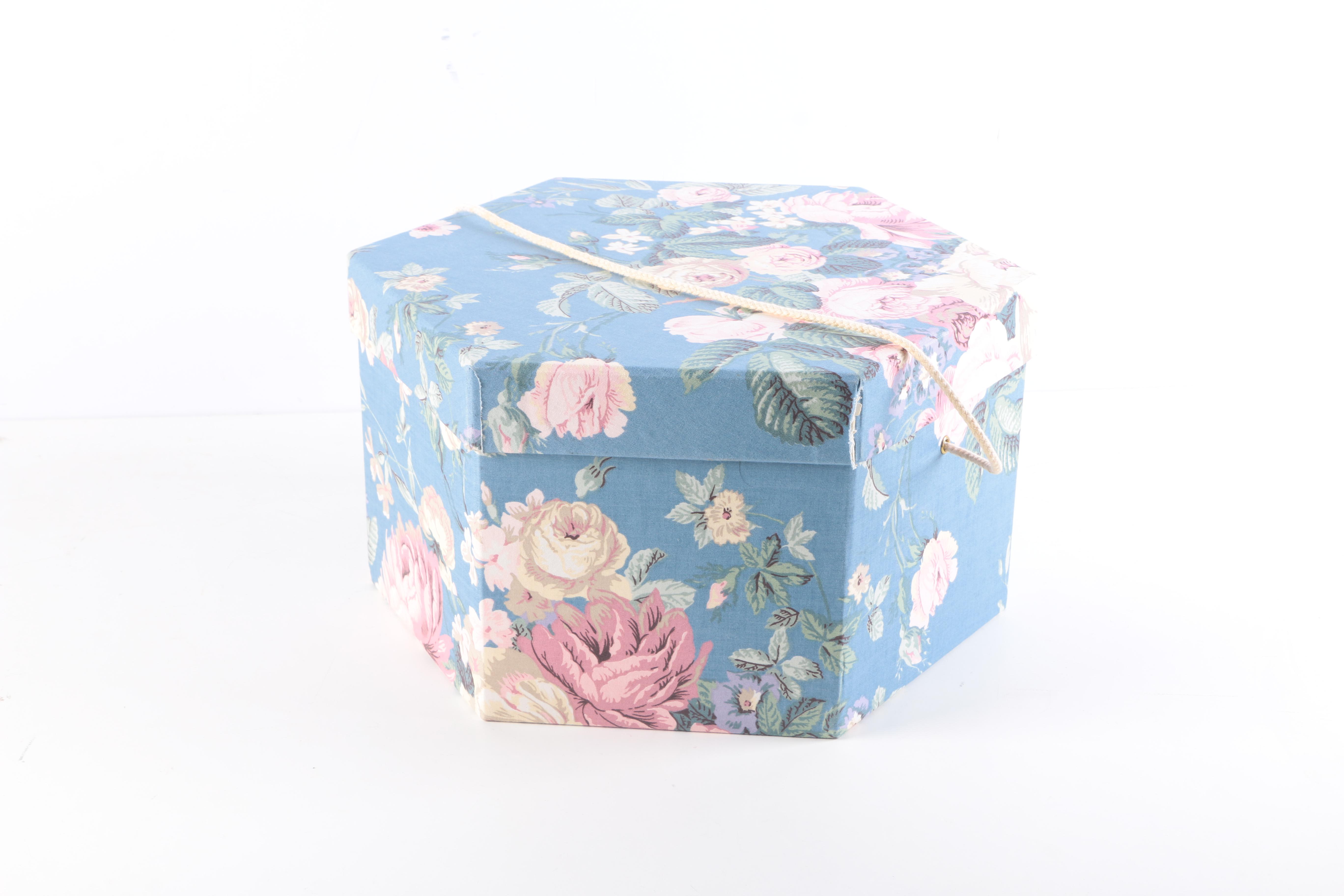 Vintage Biltmore Women's Coral Cocktail Hat