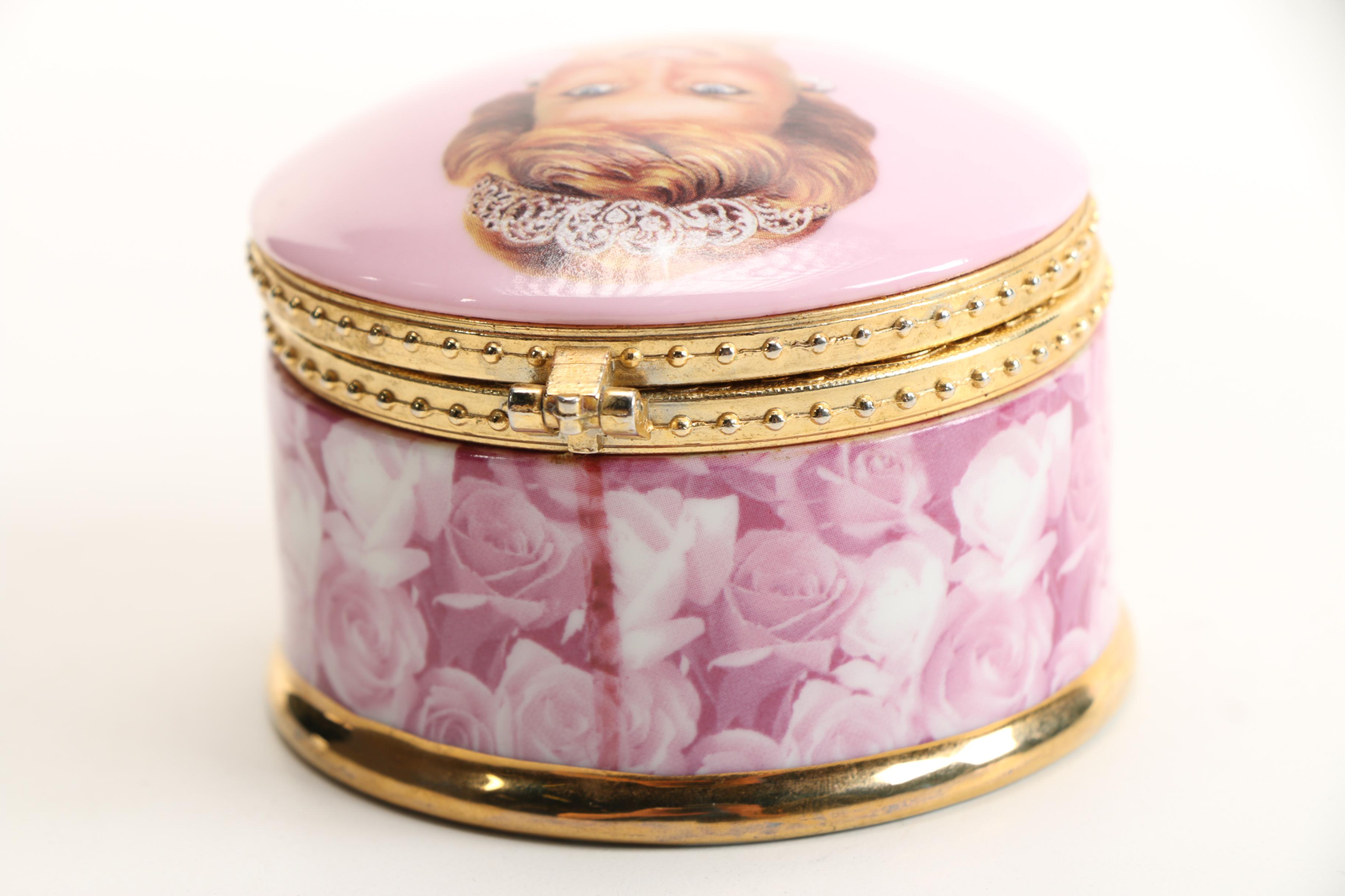 "Diana, Queen of Our Hearts" Porcelain Music Box