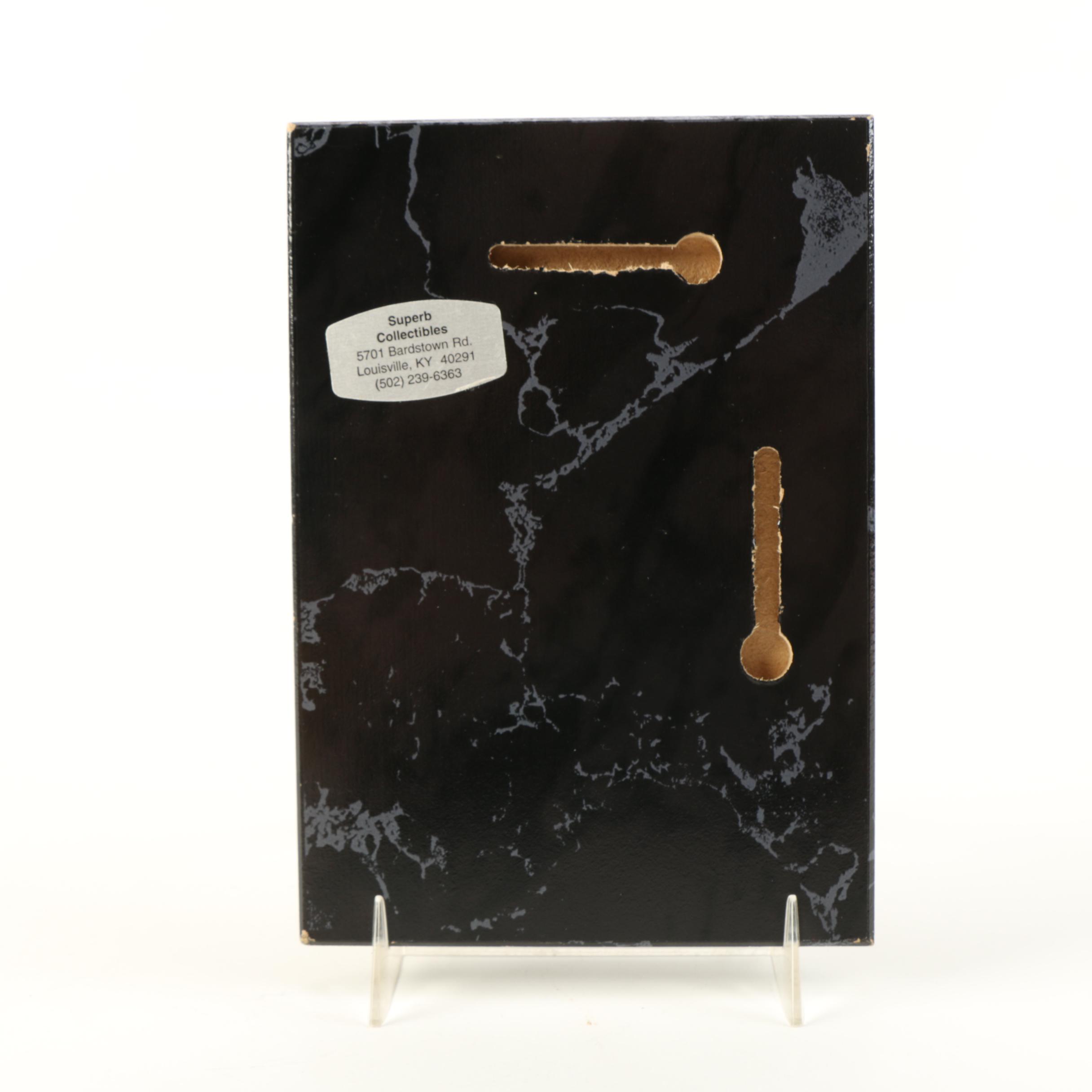 Framed Michael Jordan Trading Card