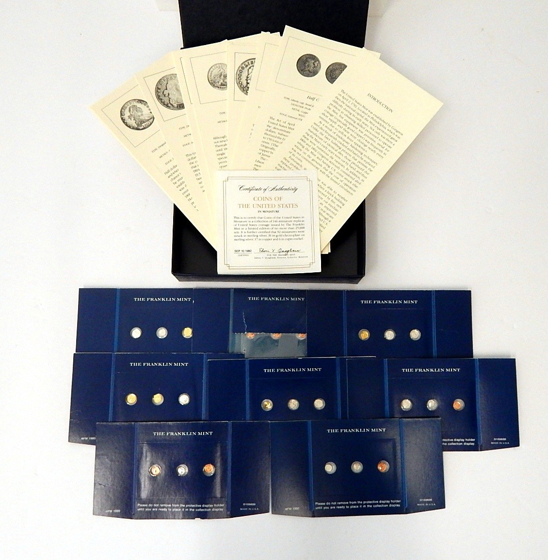 Franklin Mint Miniature Coins of the United States