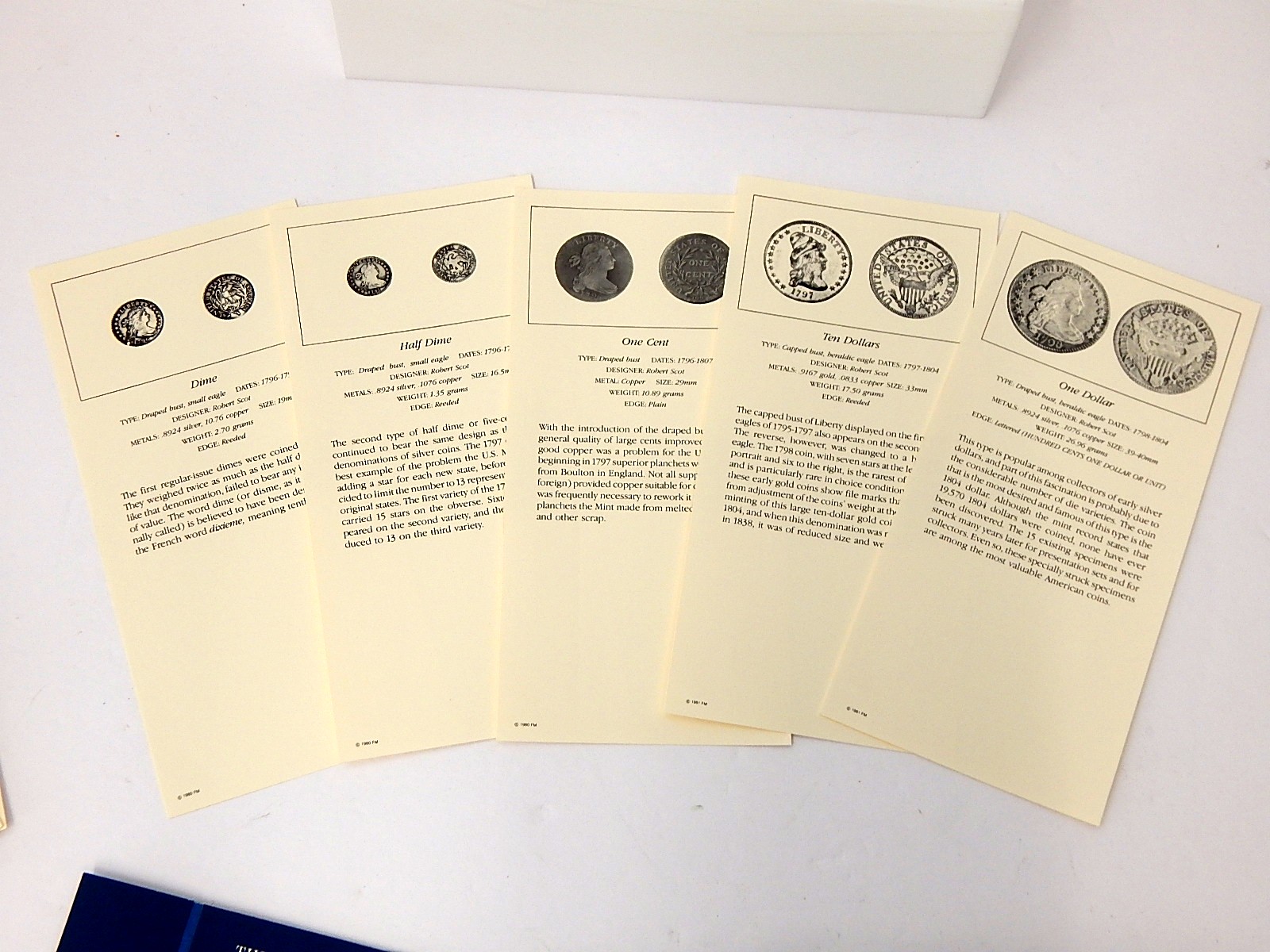 Franklin Mint Miniature Coins of the United States