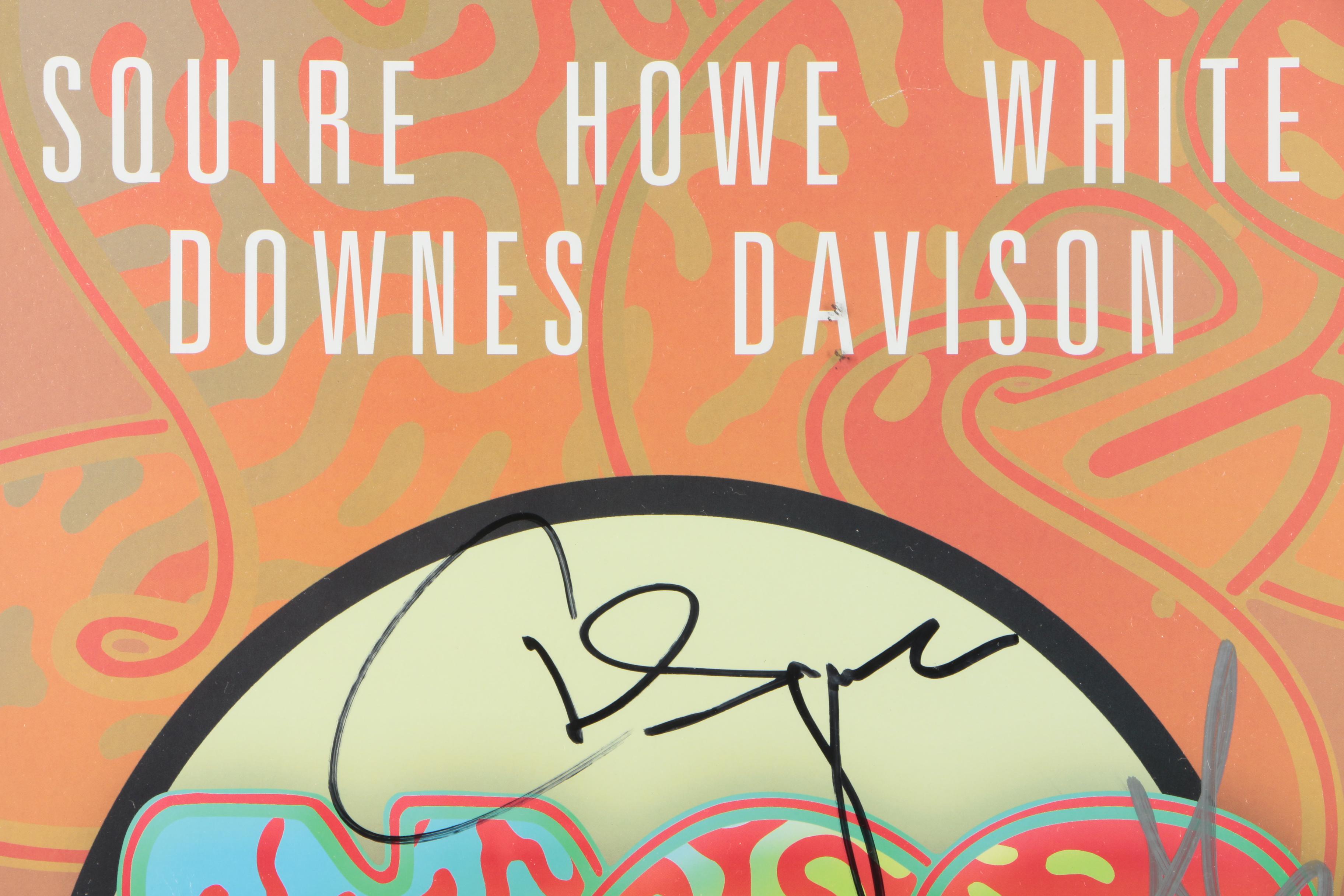 Pair of Signed Yes 2013 Tour Posters