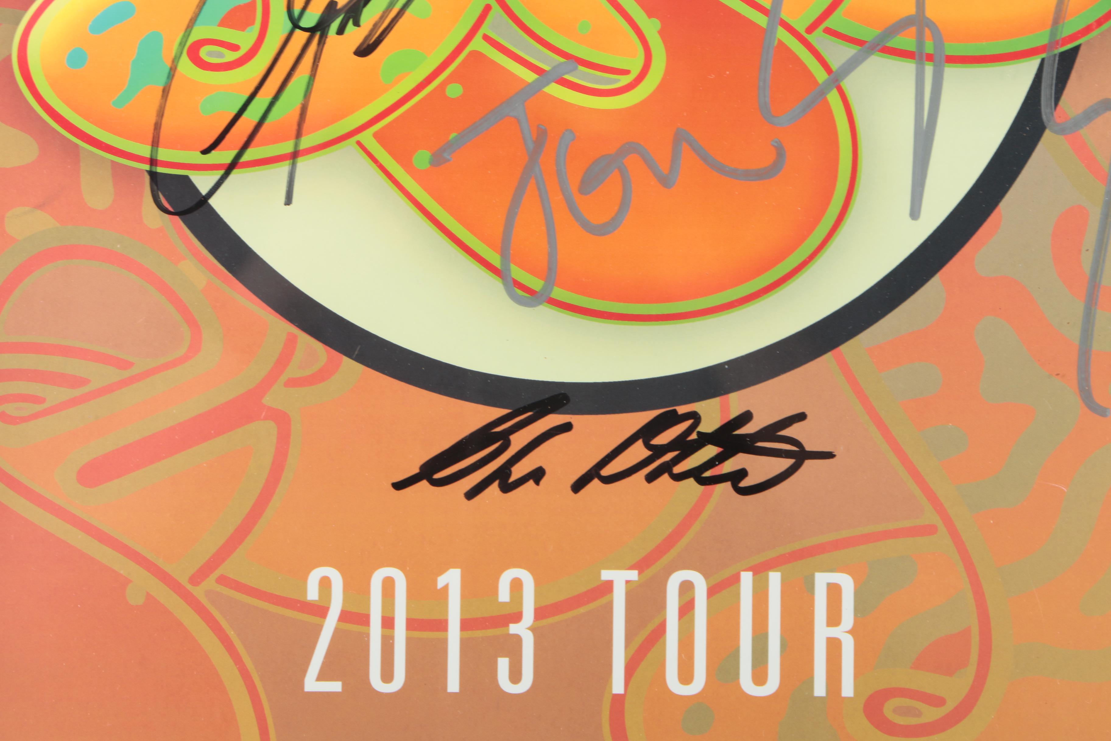 Pair of Signed Yes 2013 Tour Posters