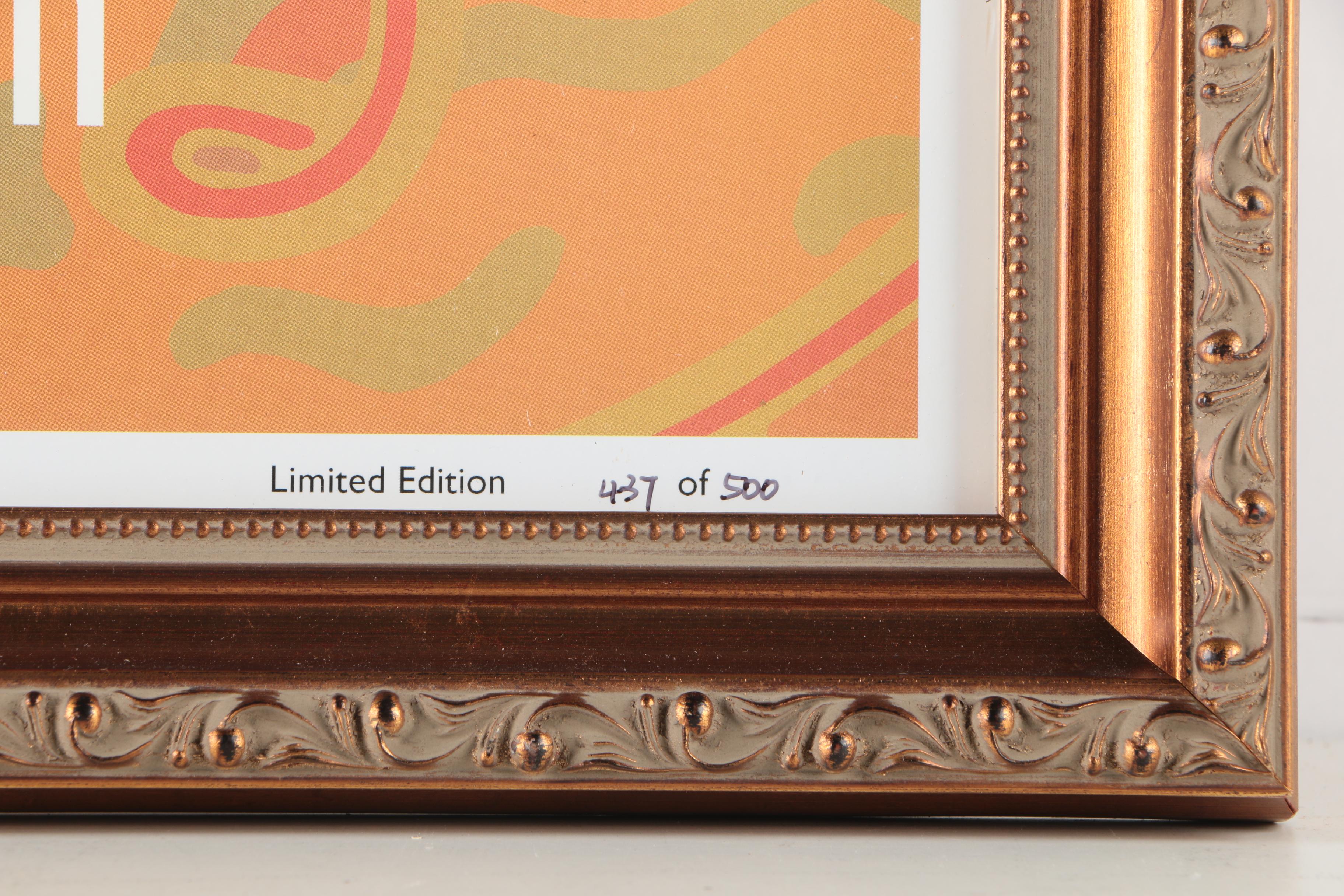 Pair of Signed Yes 2013 Tour Posters