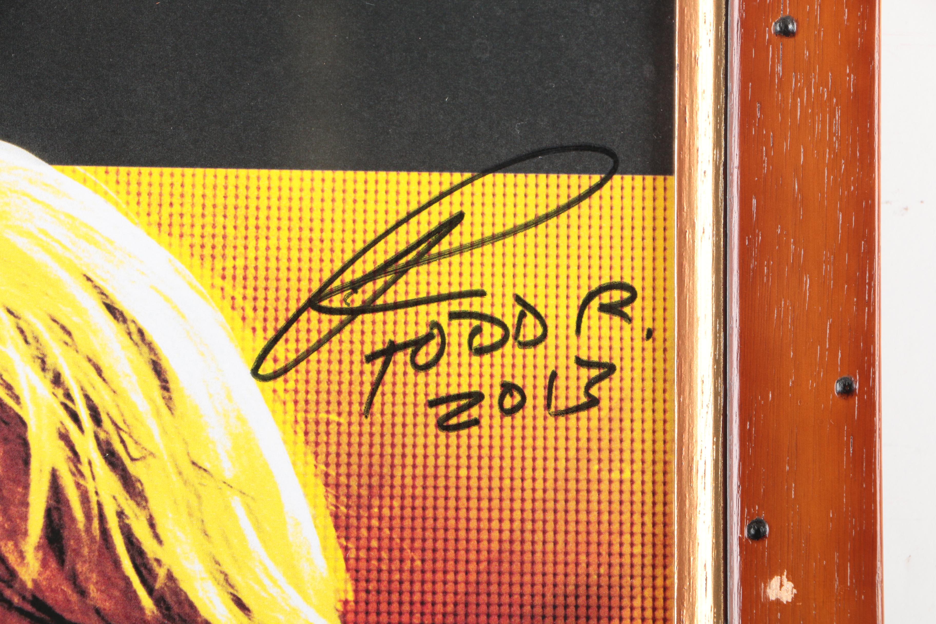 Signed Offset Lithograph Posters Featuring Todd Rundgren and Ian Anderson