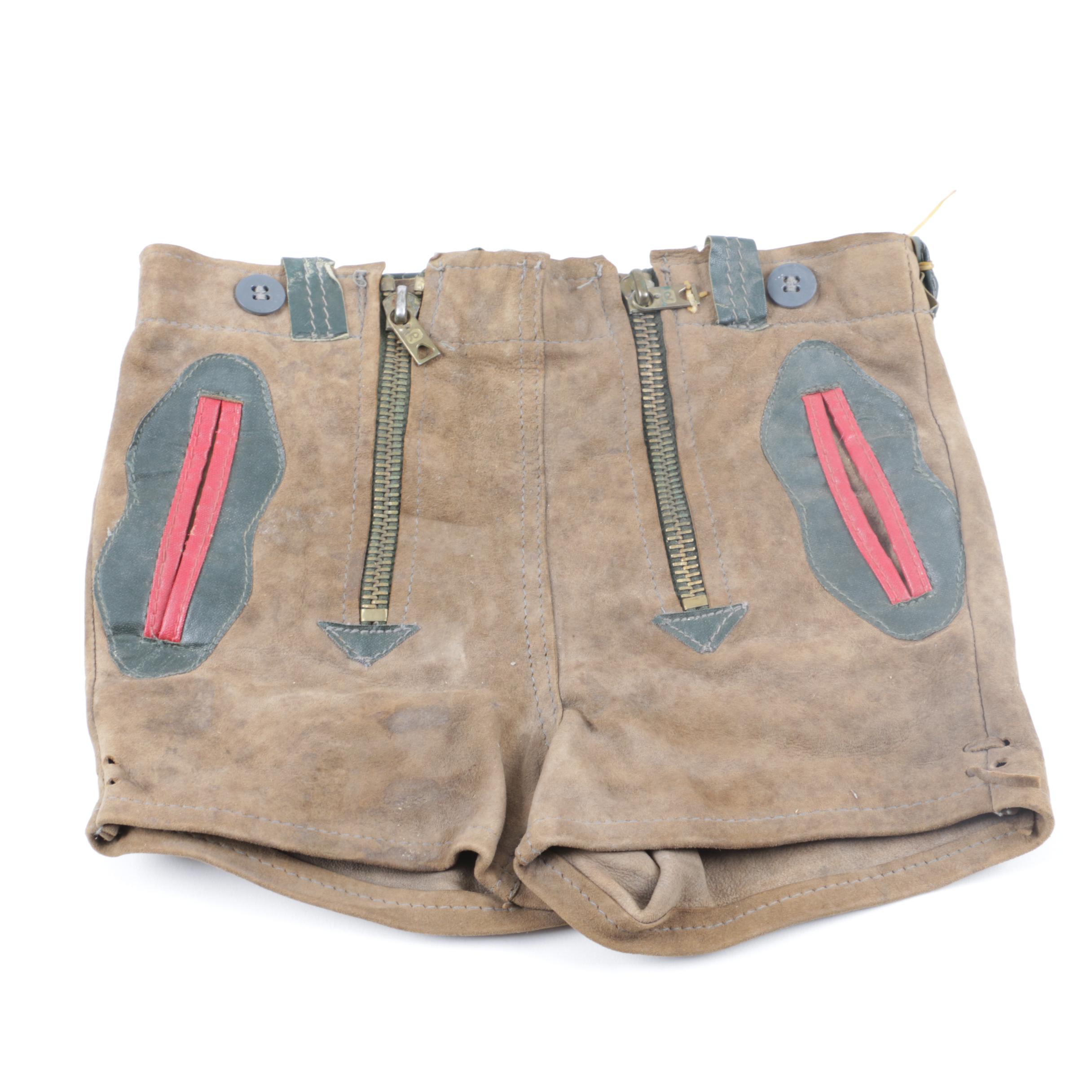 Collection of German Lederhosen Shorts