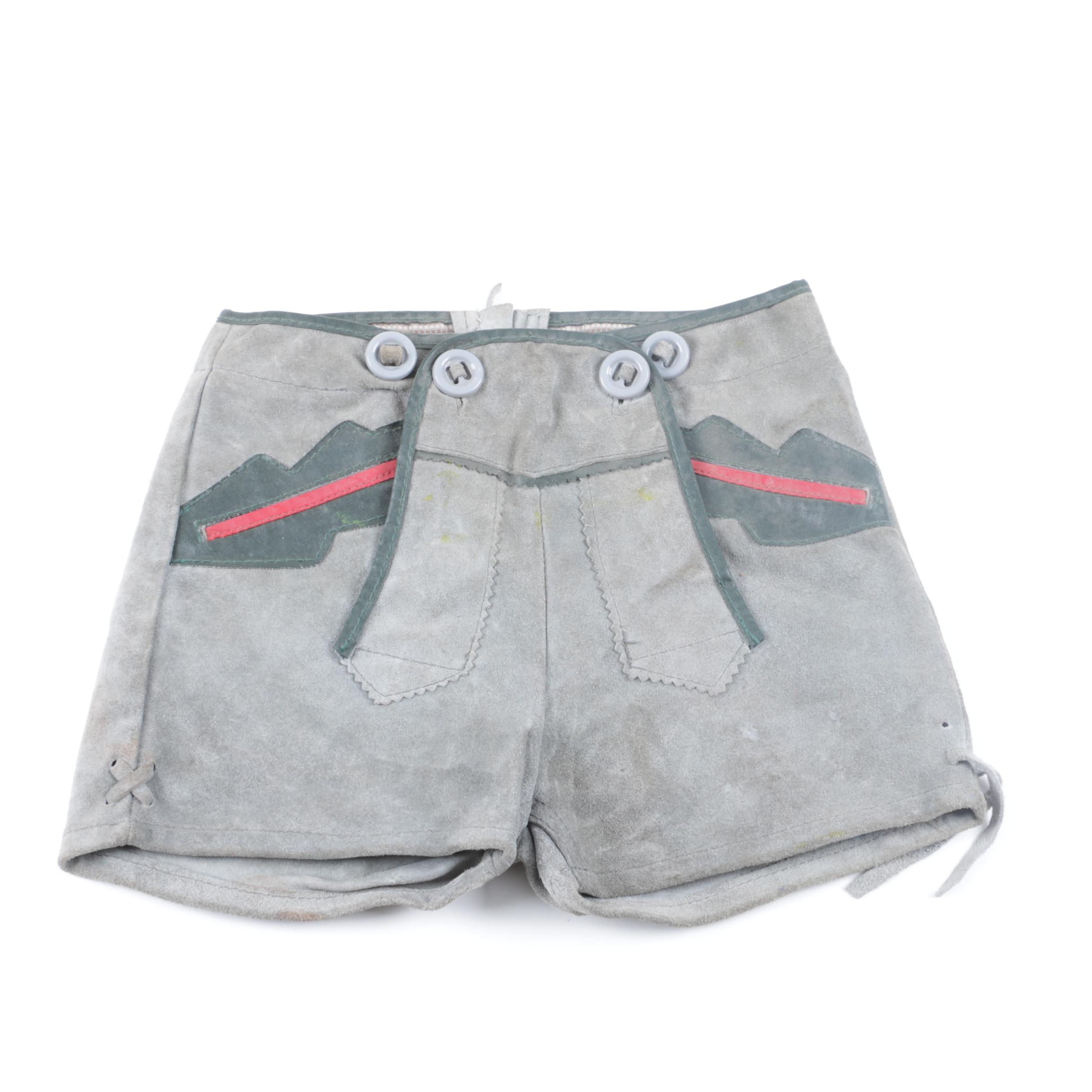 Collection of German Lederhosen Shorts