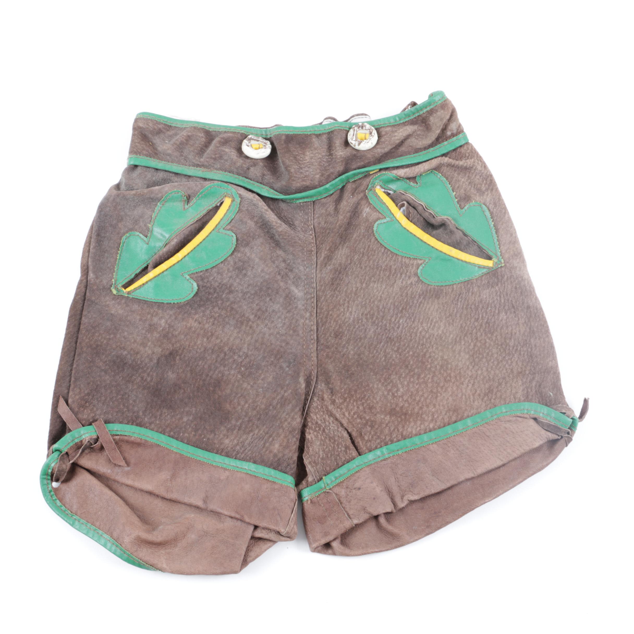 Collection of German Lederhosen Shorts