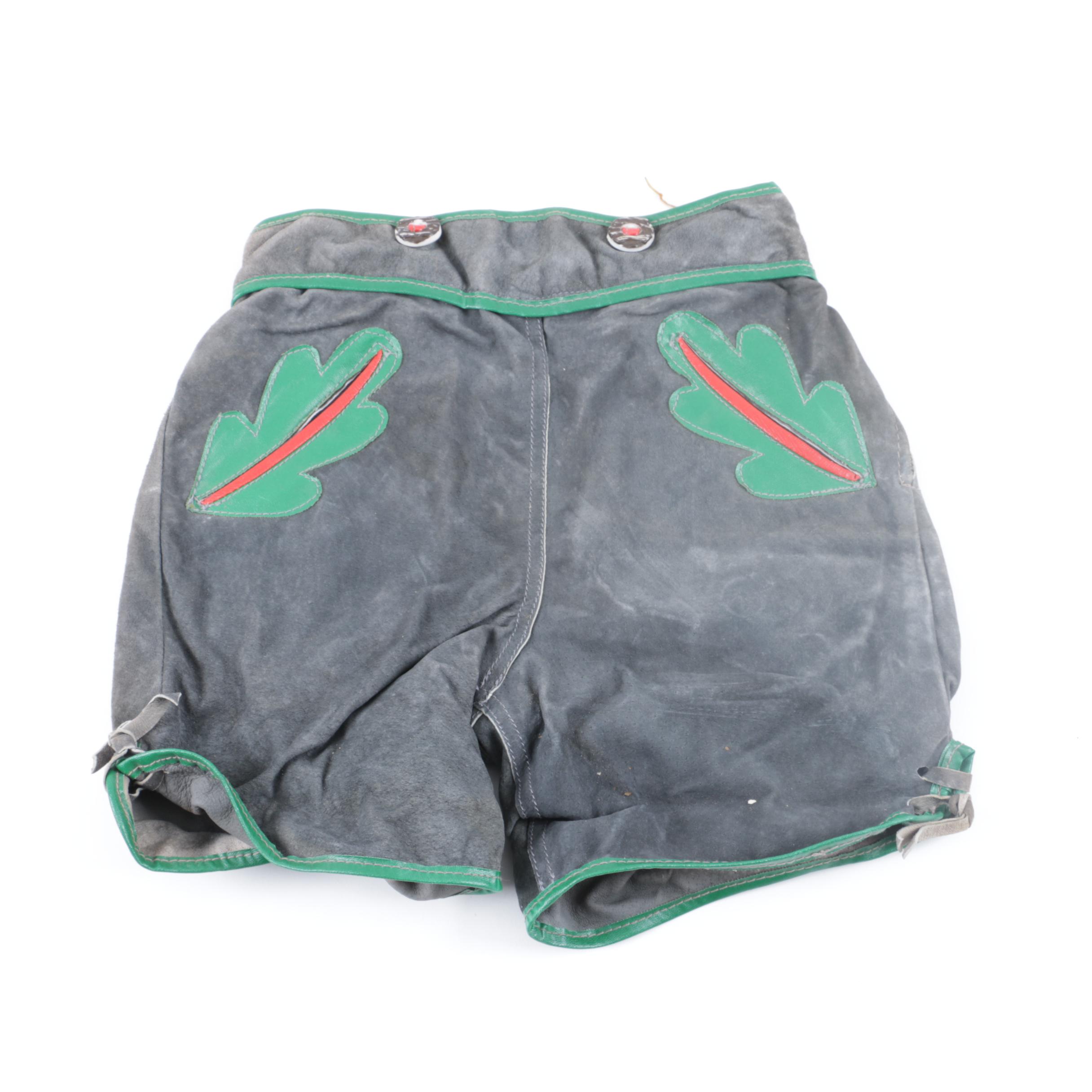 Collection of German Lederhosen Shorts