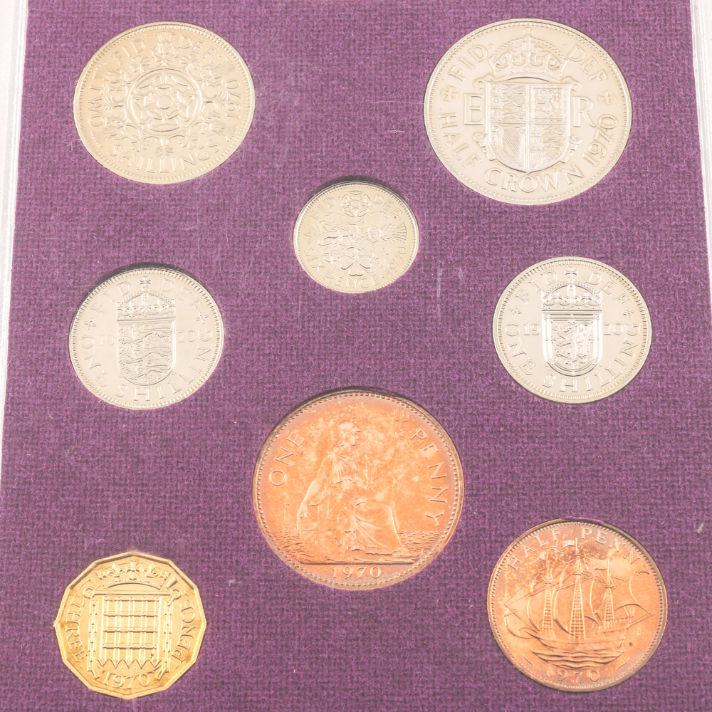 1970 United Kingdom Proof Coin Collection