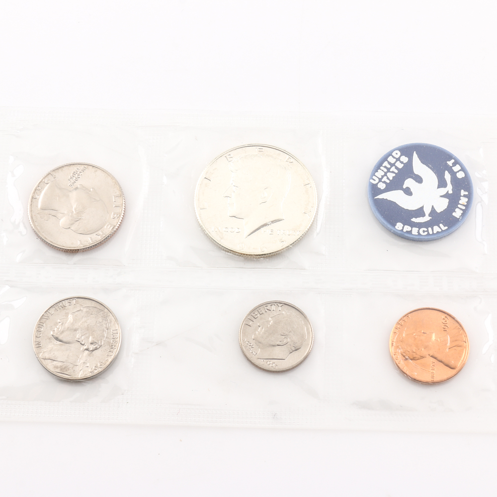 Nine U.S. Mint Uncirculated Sets