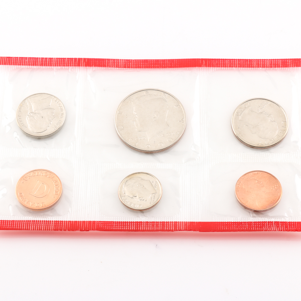 Nine U.S. Mint Uncirculated Sets