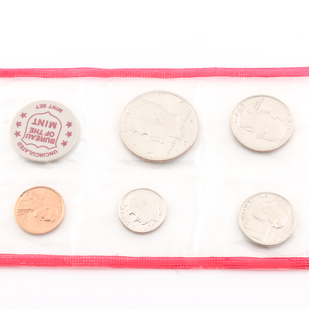 Nine U.S. Mint Uncirculated Sets