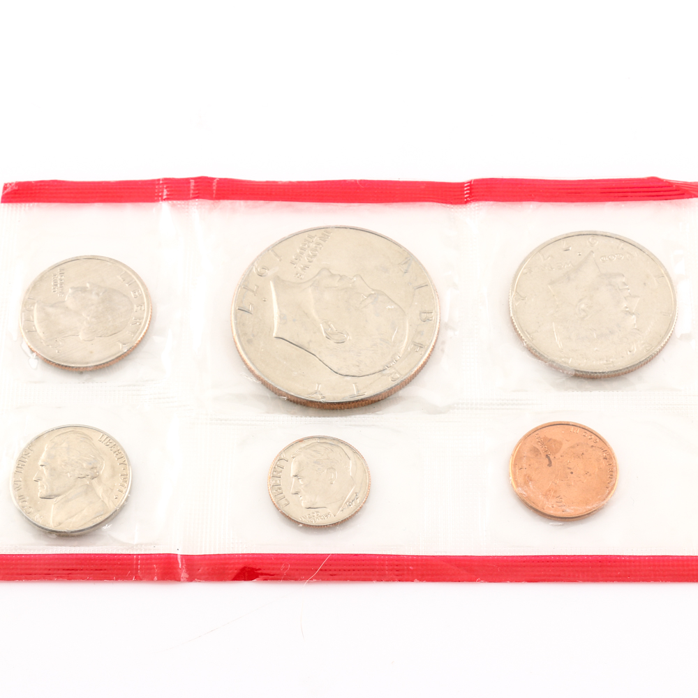 Nine U.S. Mint Uncirculated Sets