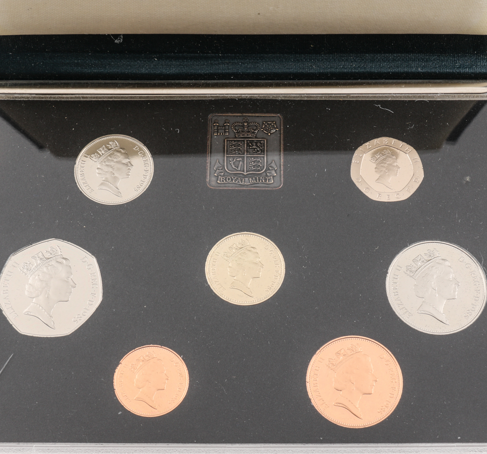 1985 United Kingdom Proof Coin Collection