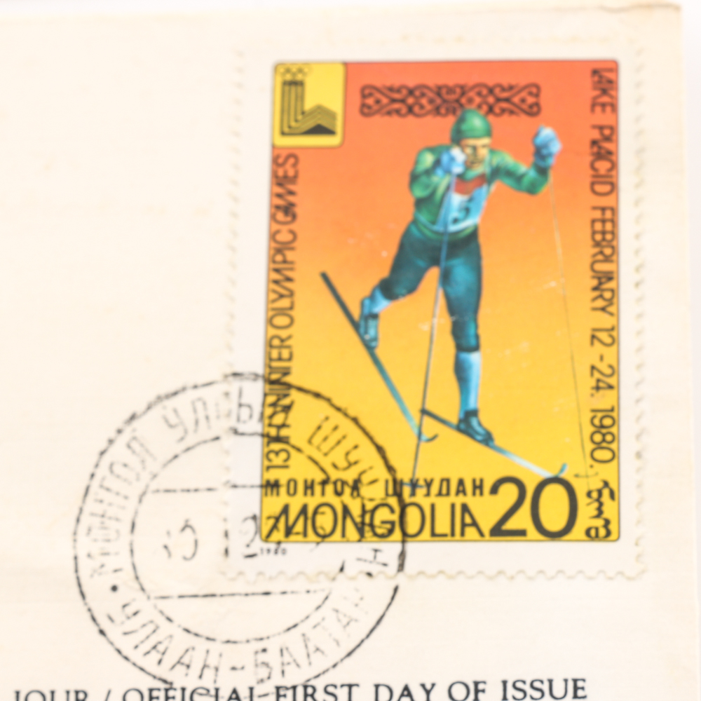 Twenty-Four International Olympic Committee Commemorative First Day Covers from 1980