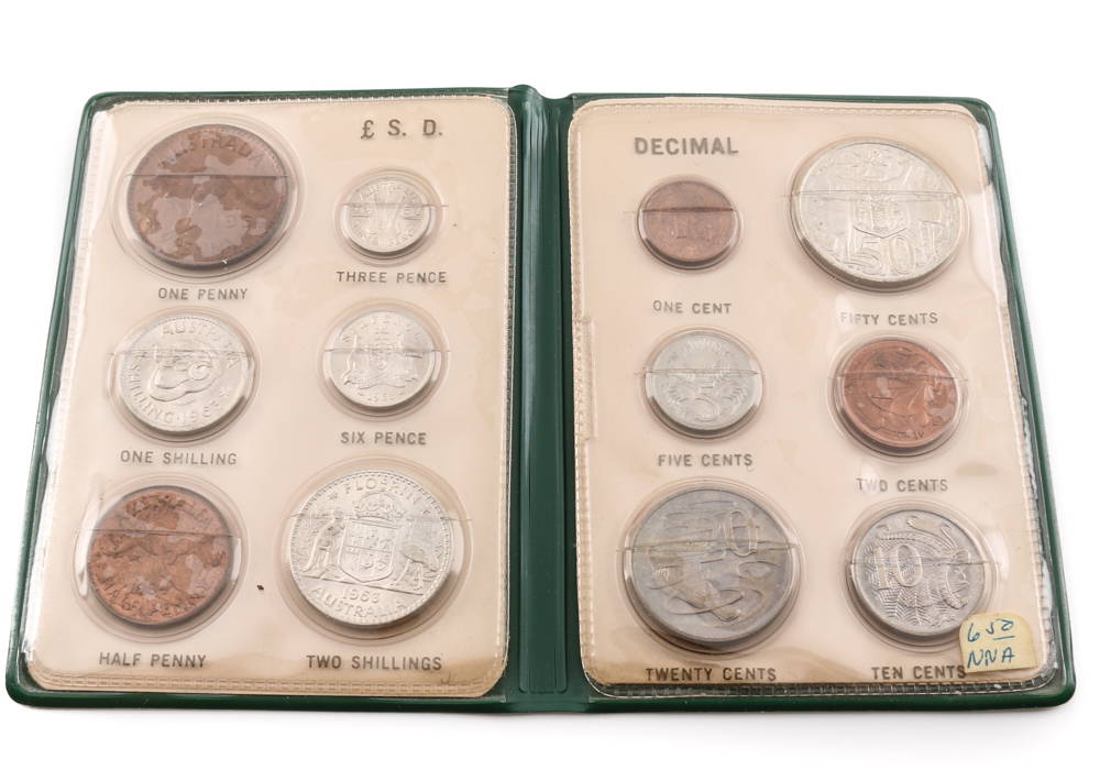 Assortment of Foreign Coins and Currency