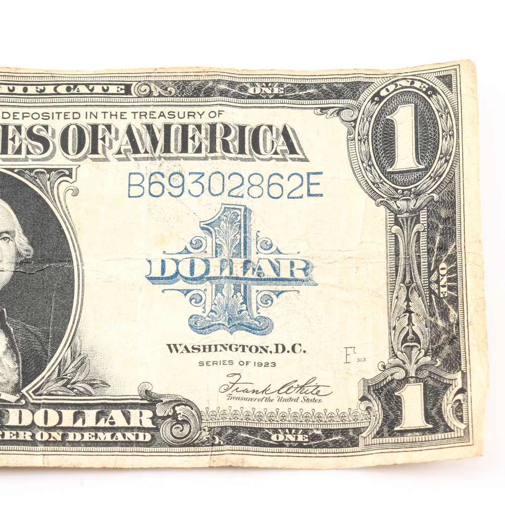 Series of 1923 One Dollar Silver Certificate