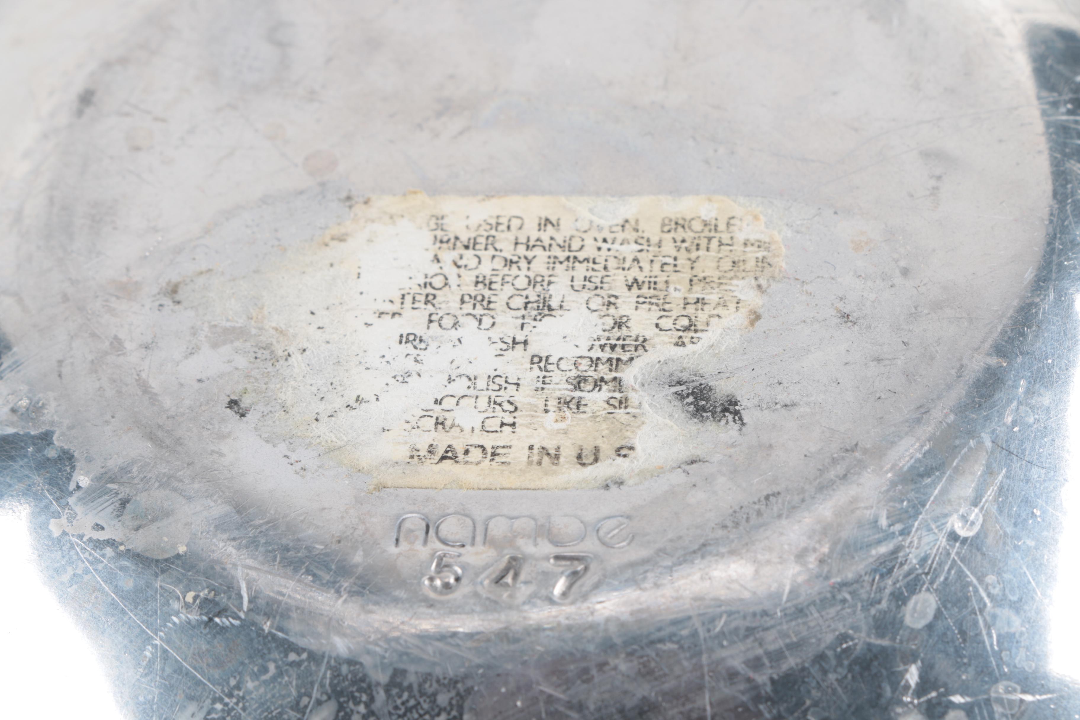 Selection of Nambé Metal Bowls