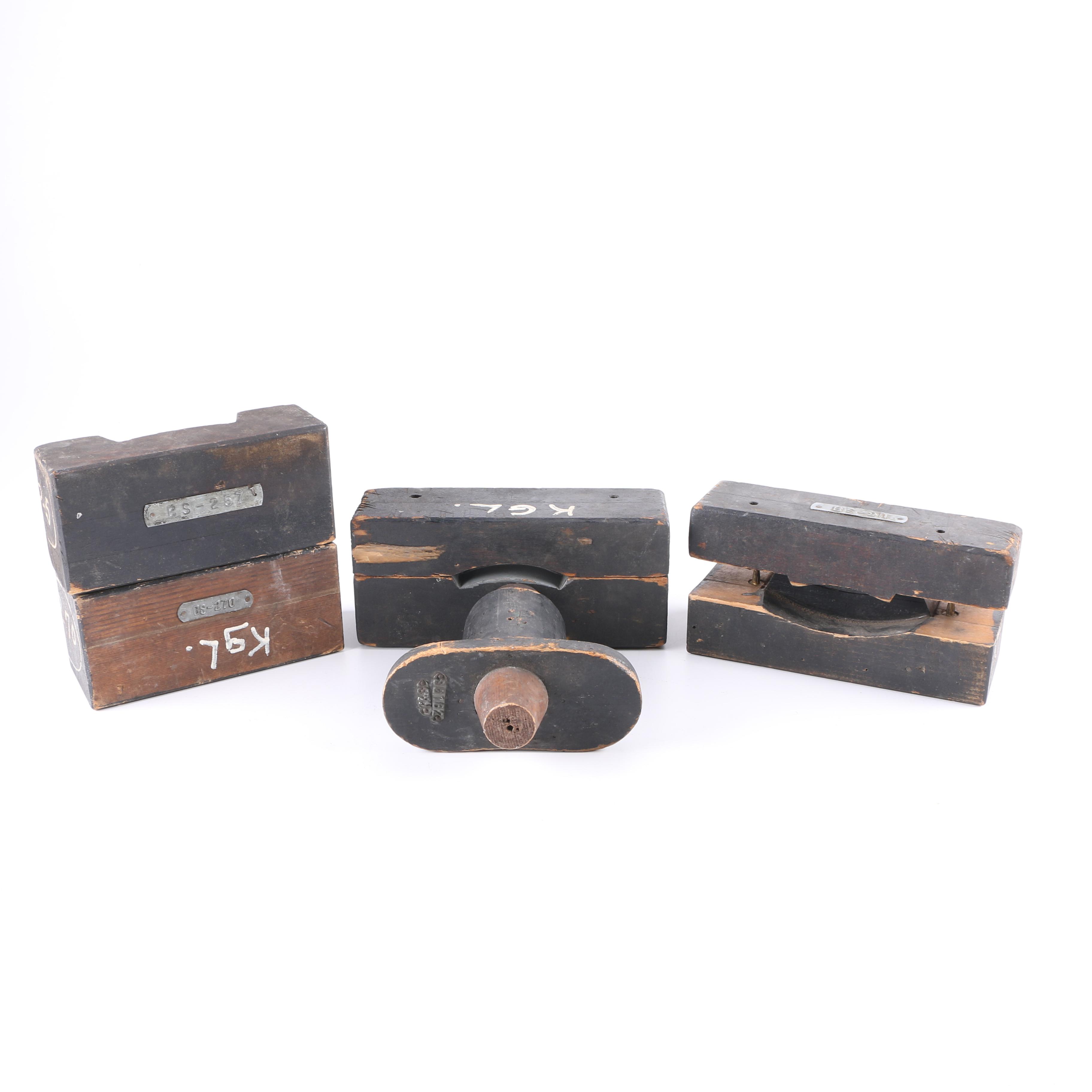 Vintage Industrial Molds