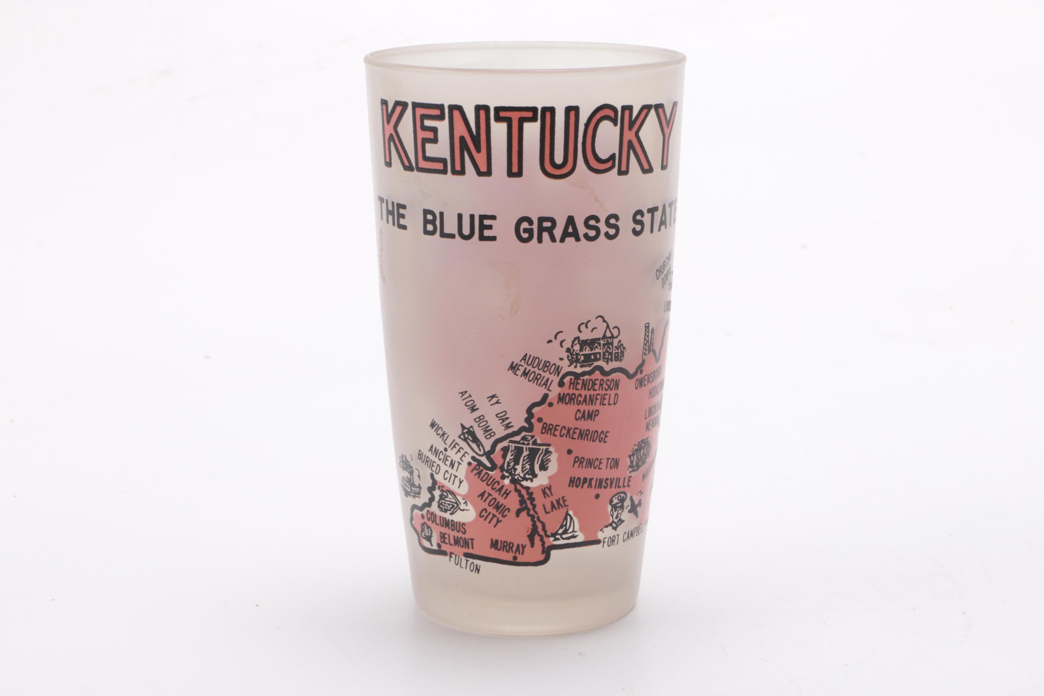 Kentucky Derby and State Glasses