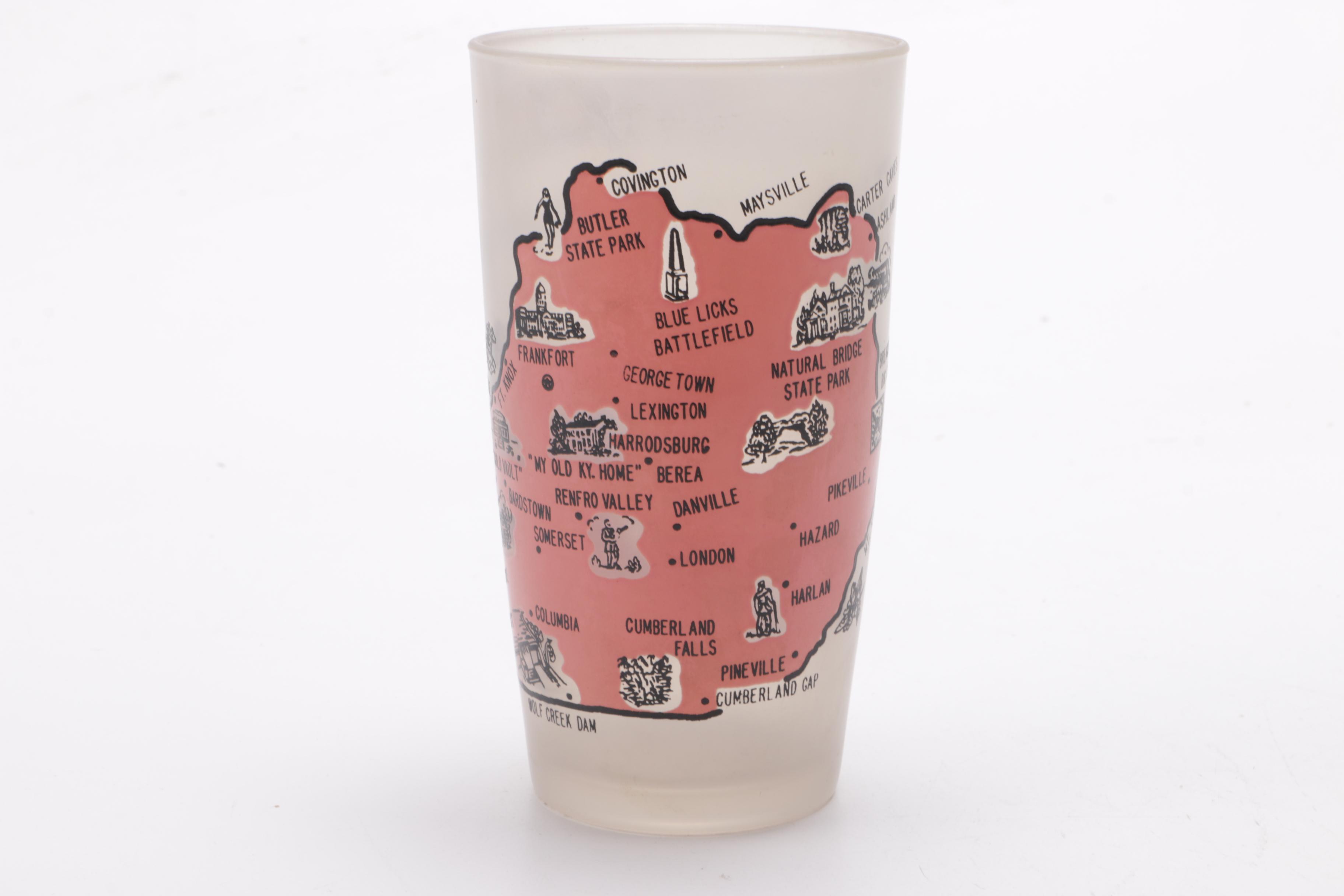 Kentucky Derby and State Glasses