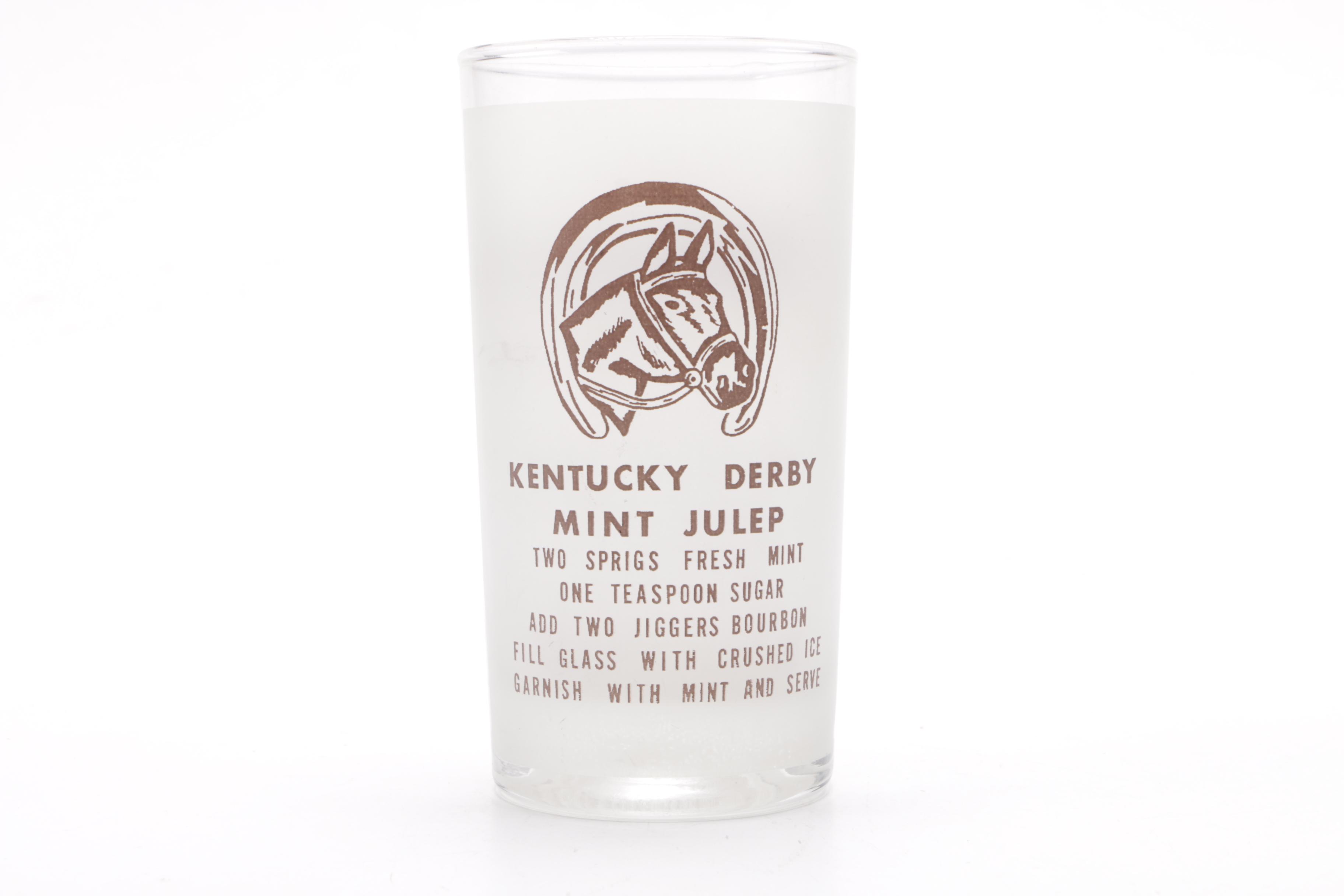 Kentucky Derby and State Glasses