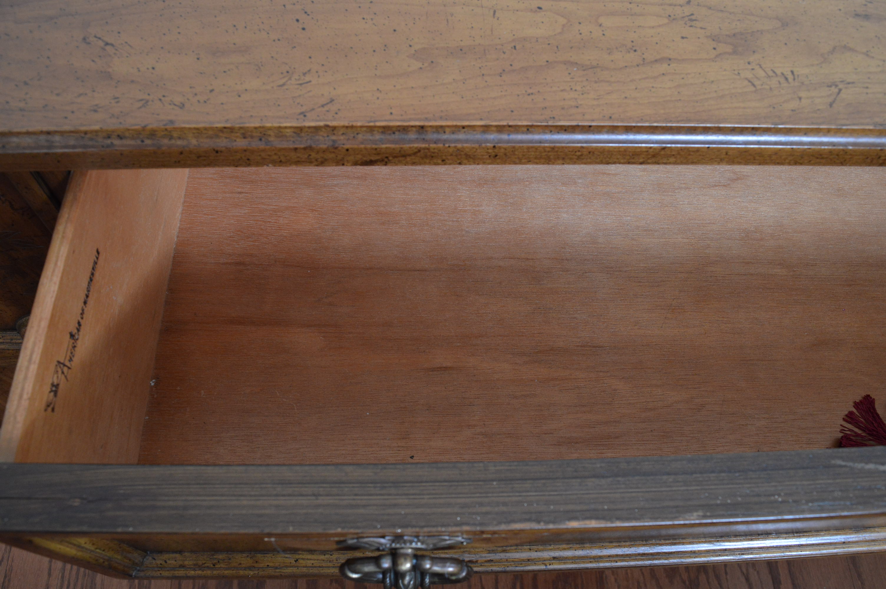 Vintage American of Martinsville Three-Drawer Buffet