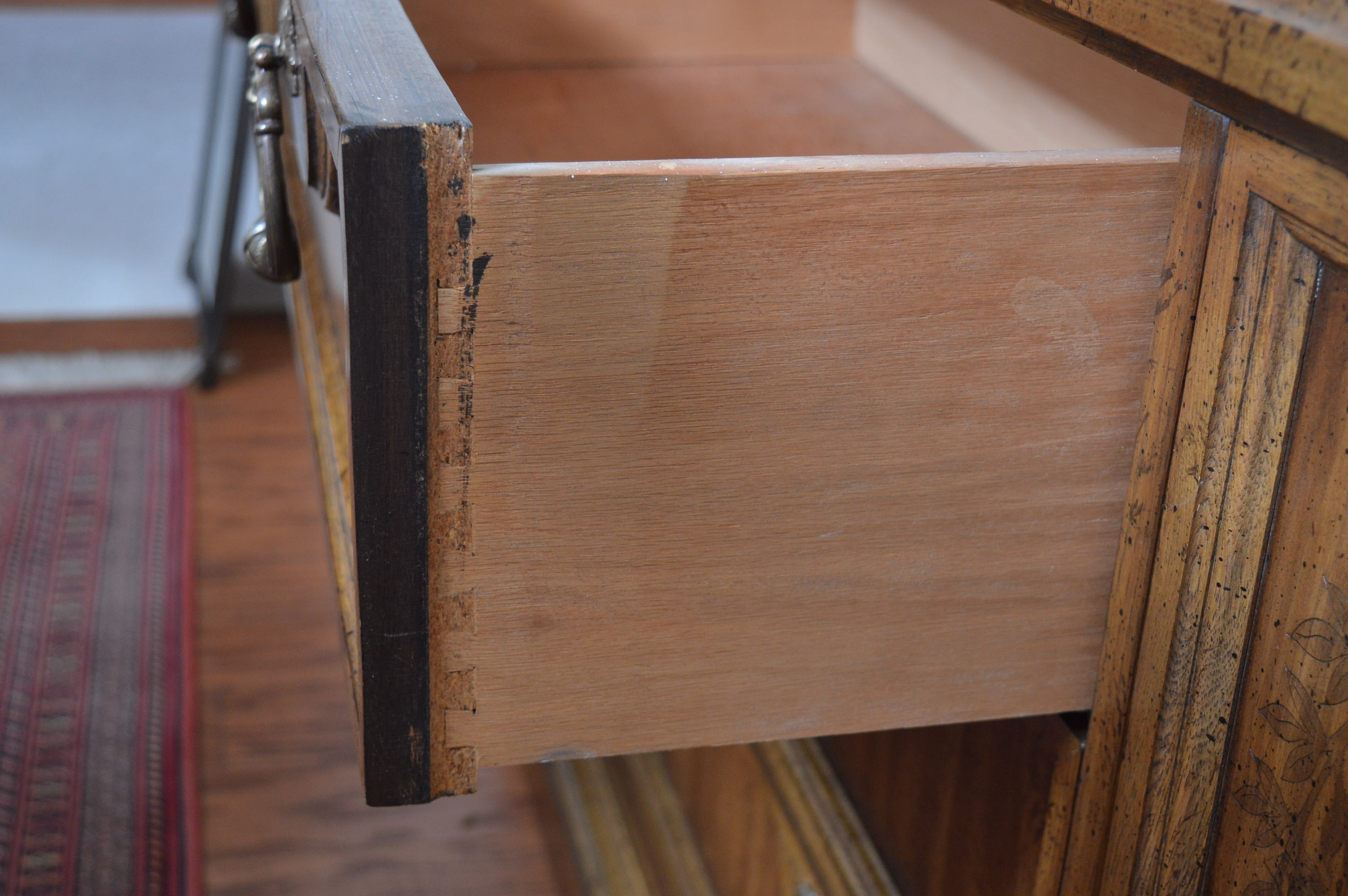 Vintage American of Martinsville Three-Drawer Buffet