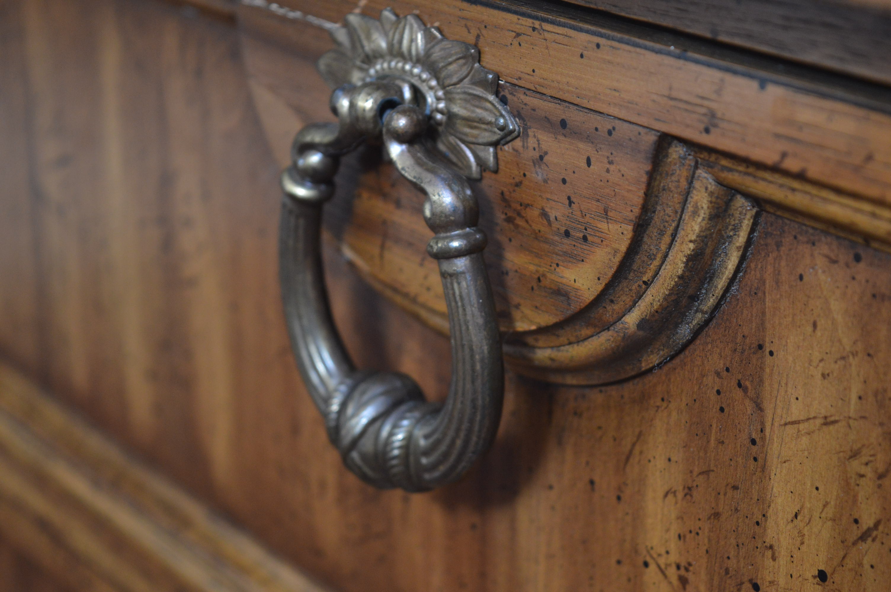 Vintage American of Martinsville Three-Drawer Buffet