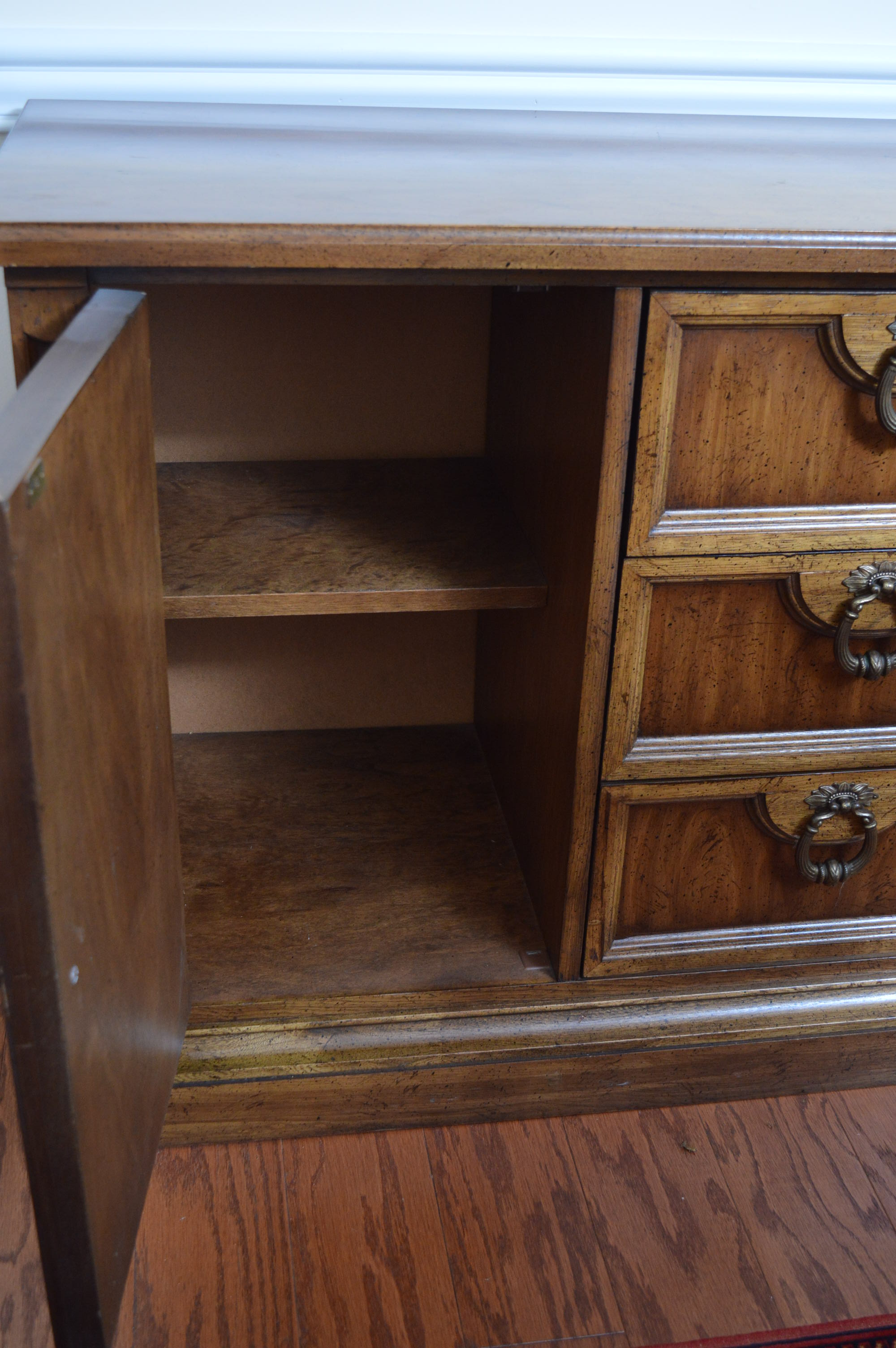 Vintage American of Martinsville Three-Drawer Buffet