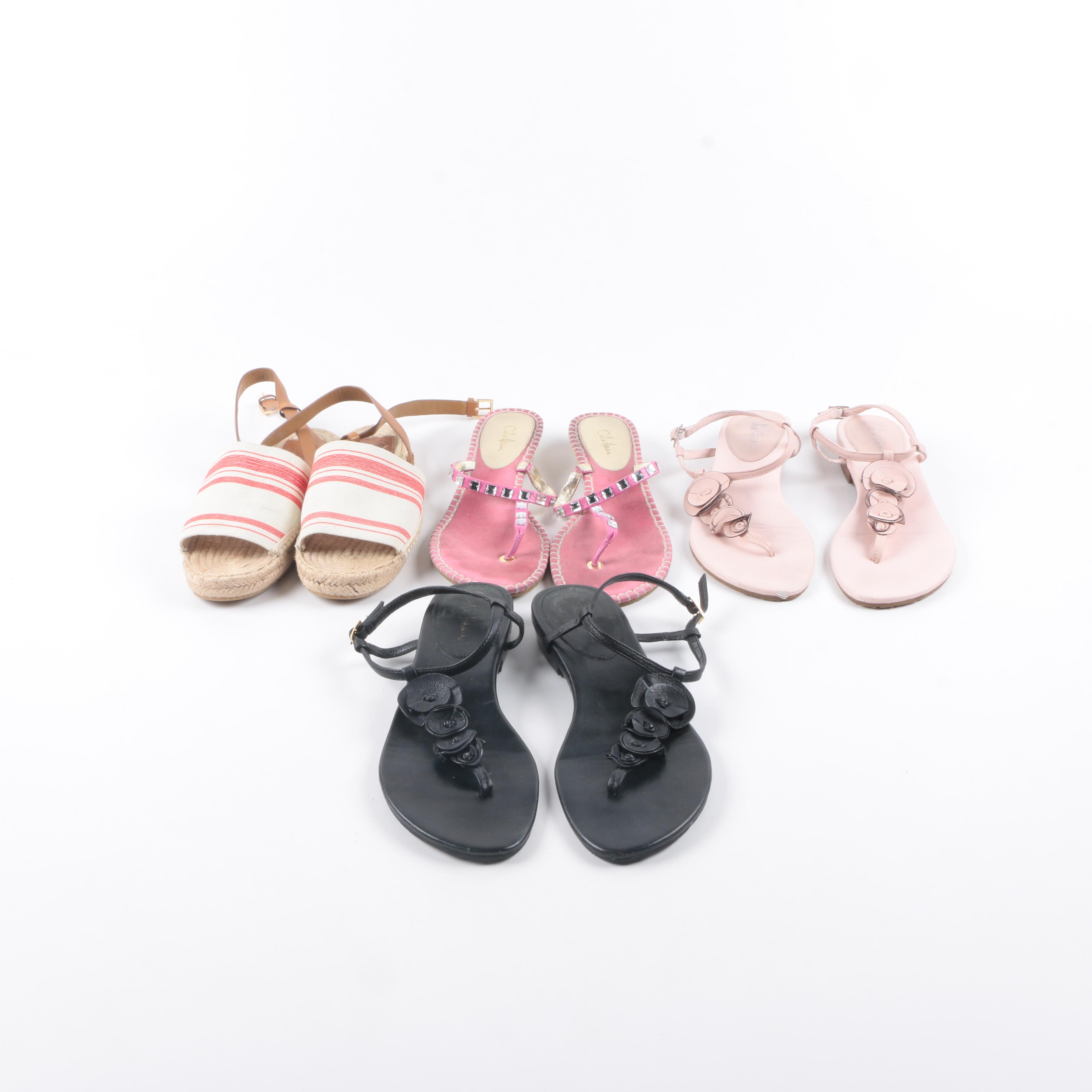 Women's Tory Burch and Cole Haan Sandals