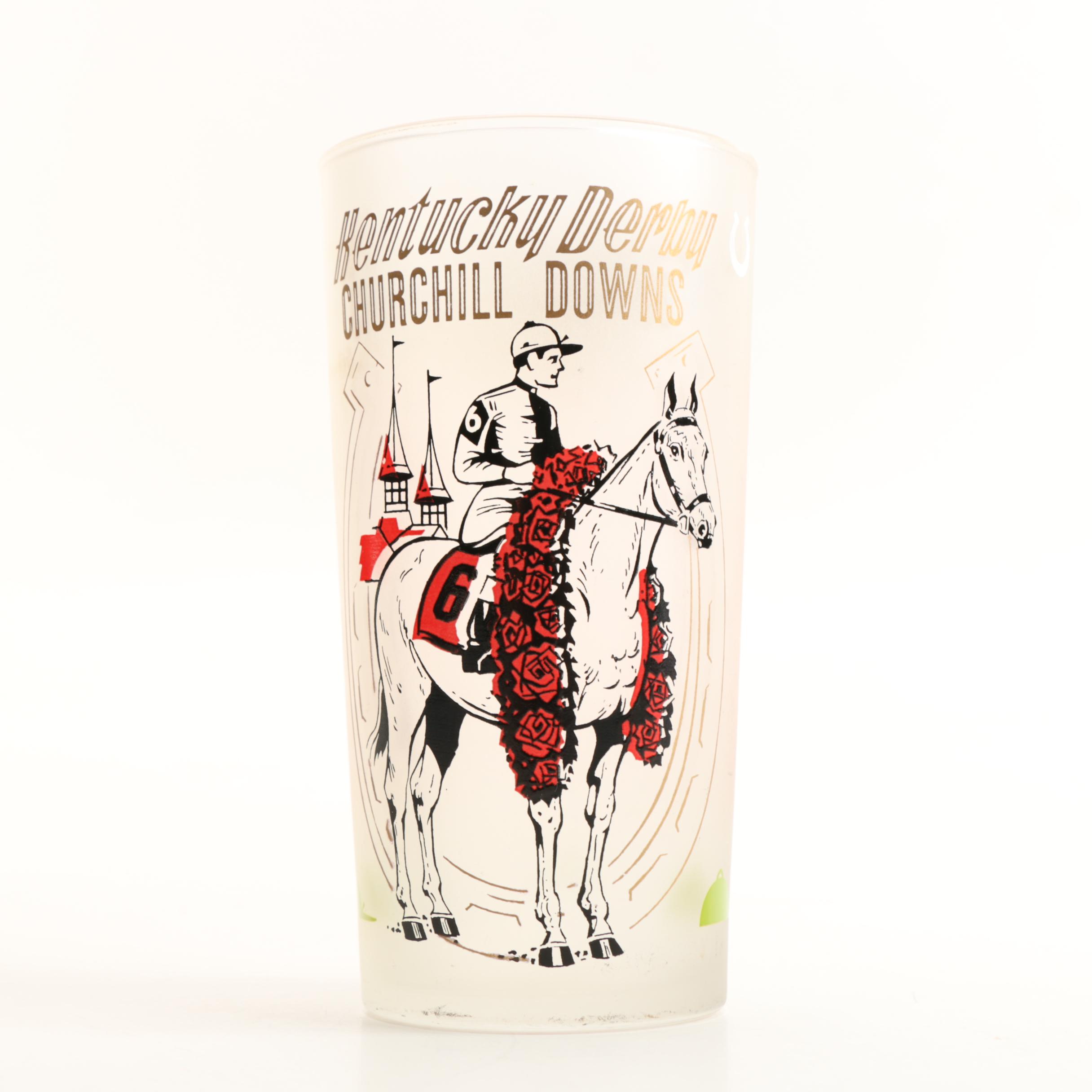 1962 Kentucky Derby Glass