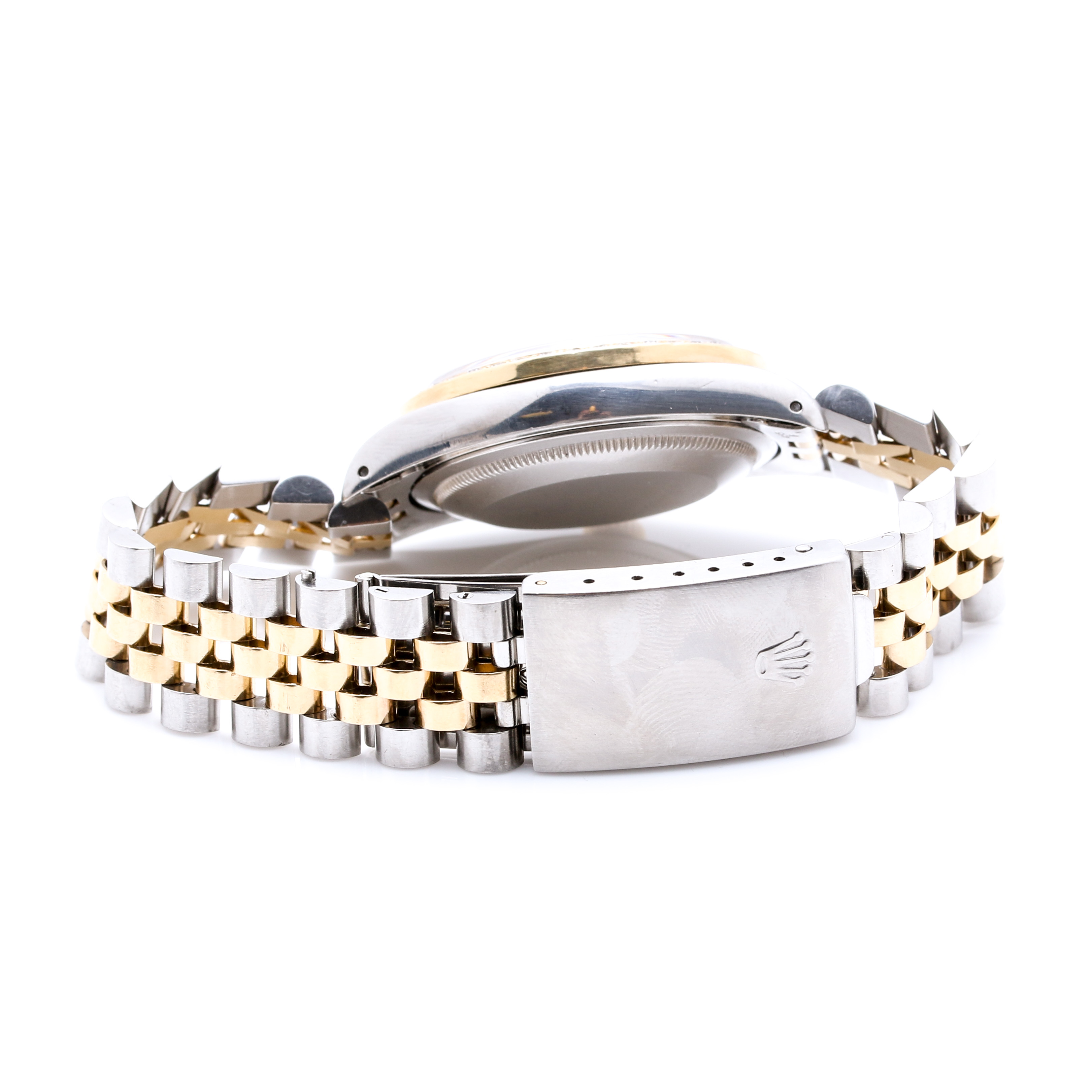 Rolex 18K Yellow Gold and Stainless Steel 1.00 CTW Diamond Watch