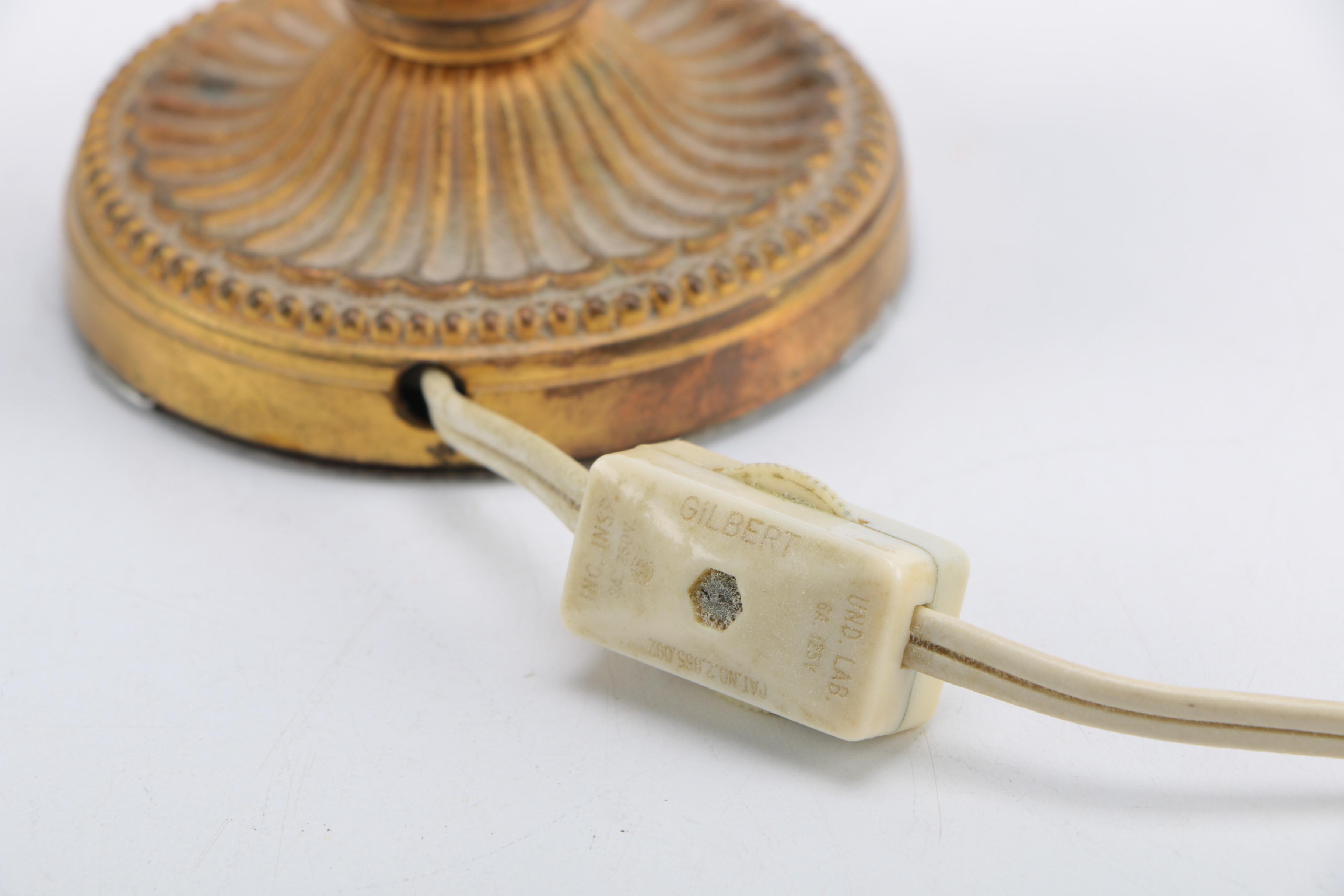 Vintage Bird Candelabra Table Lamps