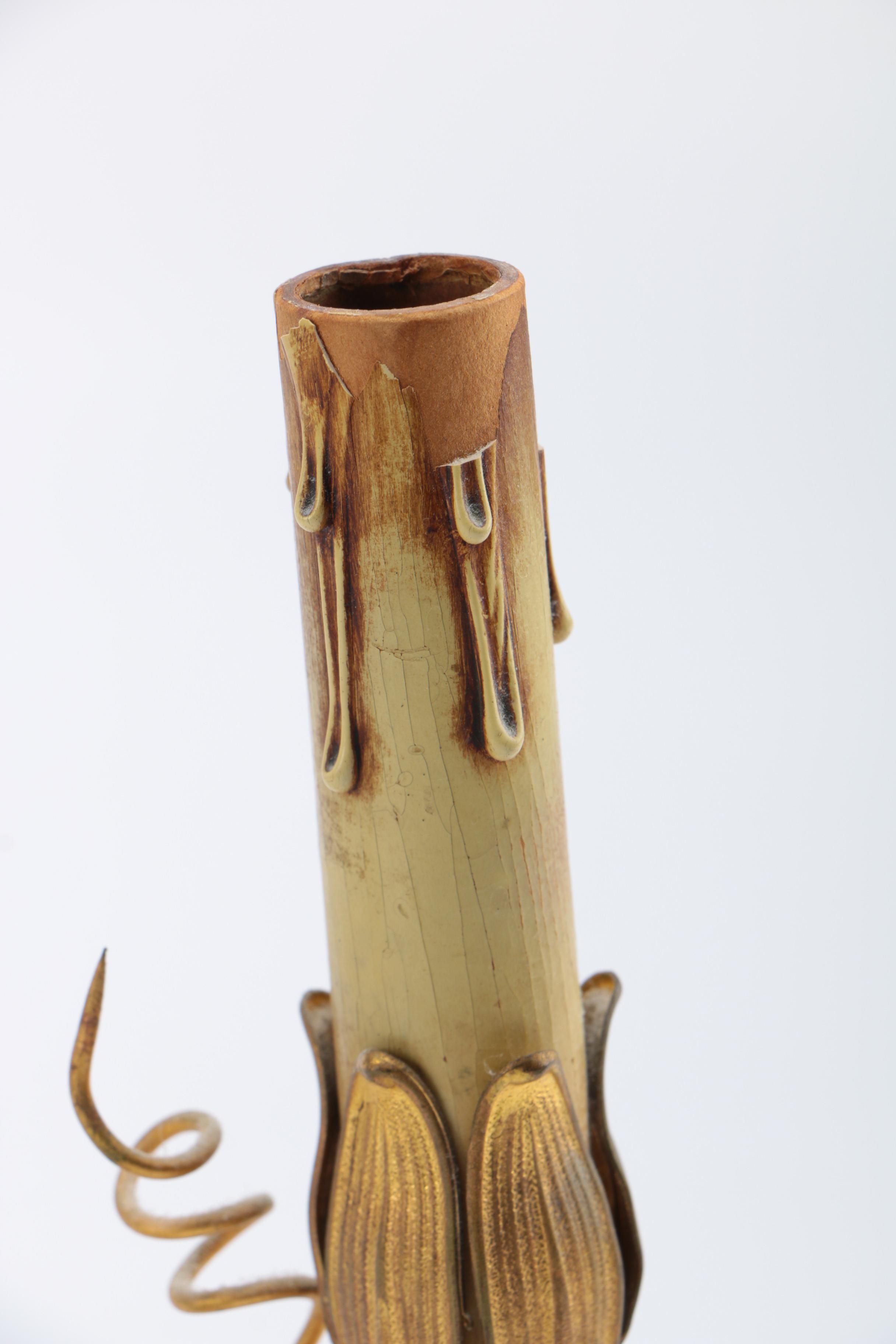 Vintage Bird Candelabra Table Lamps