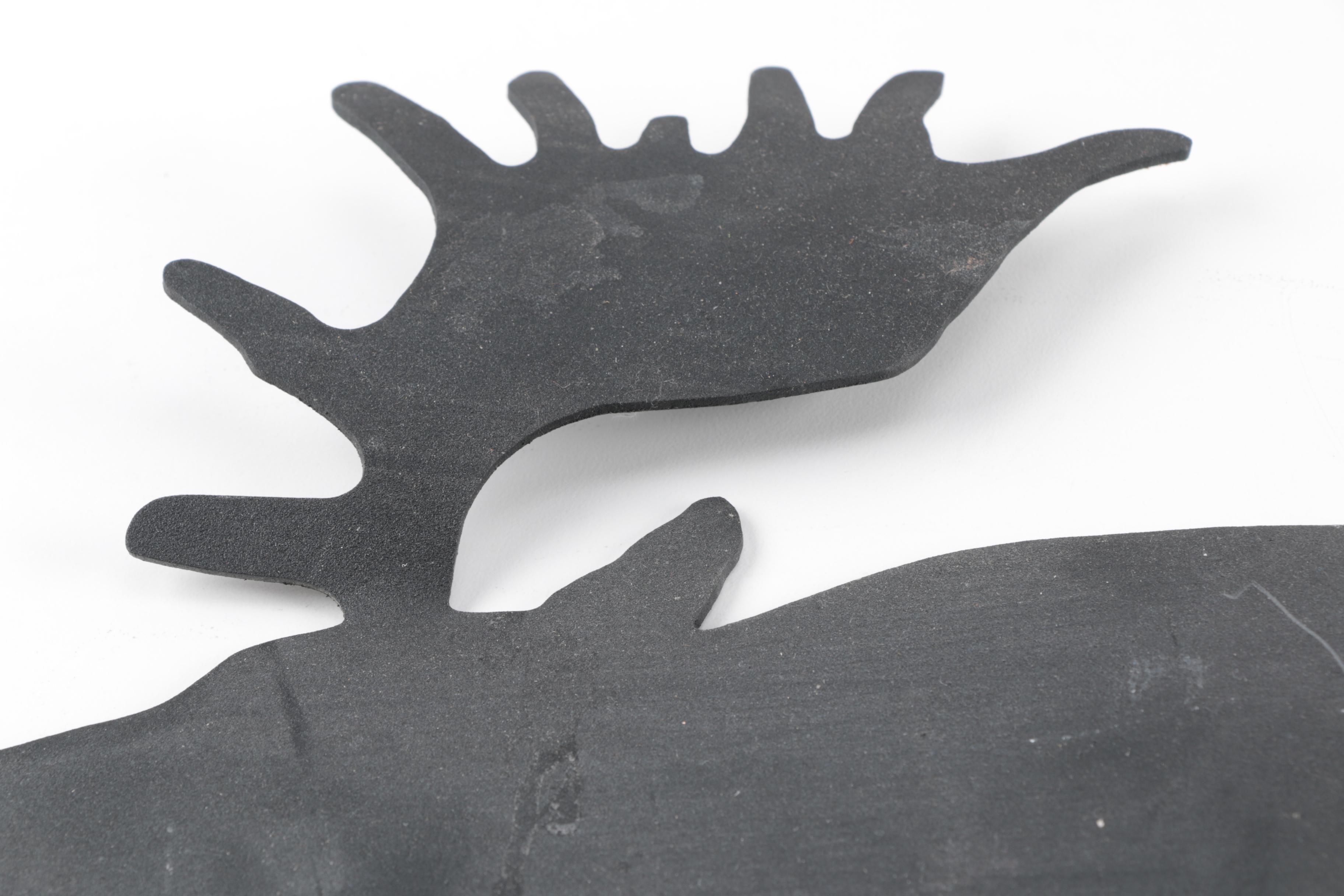 Cast Iron Moose Wall Hanging