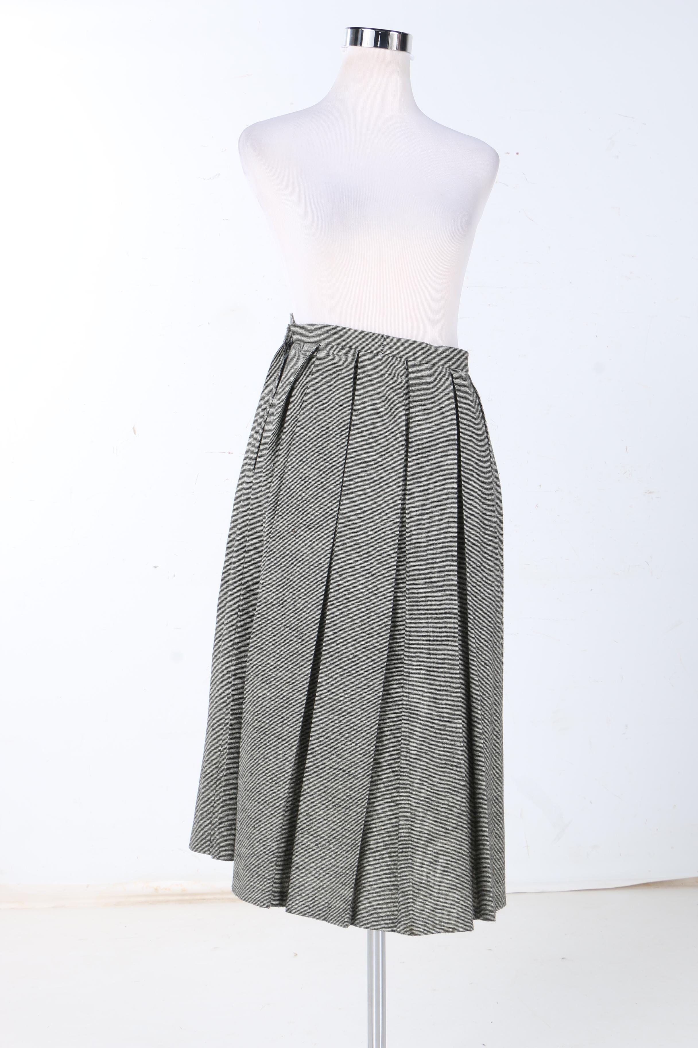 Women's Vintage Wool Skirt Suit and Ben Barrack Skirt