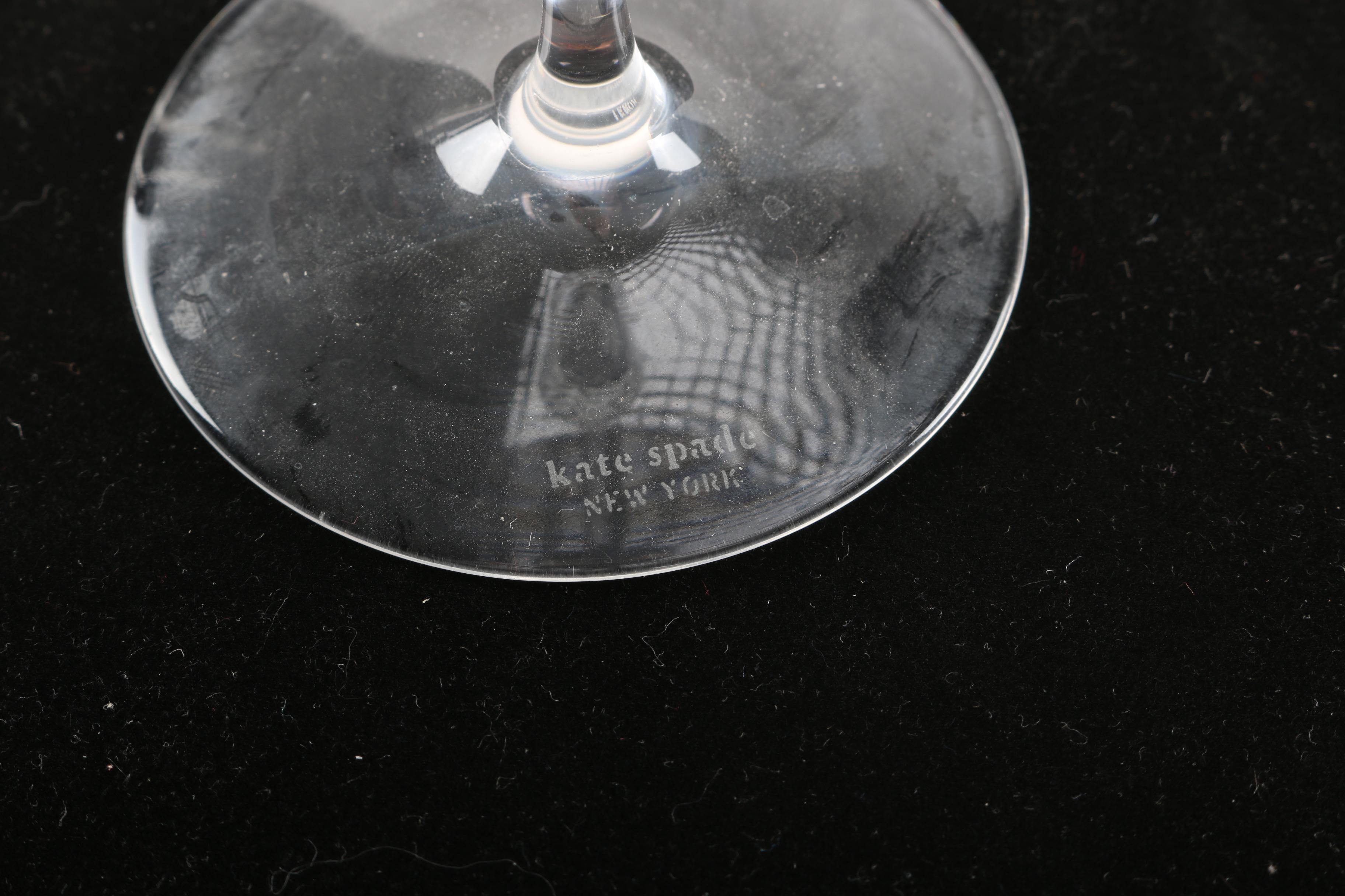 Kate Spade "Beacon Street" Champagne Flute