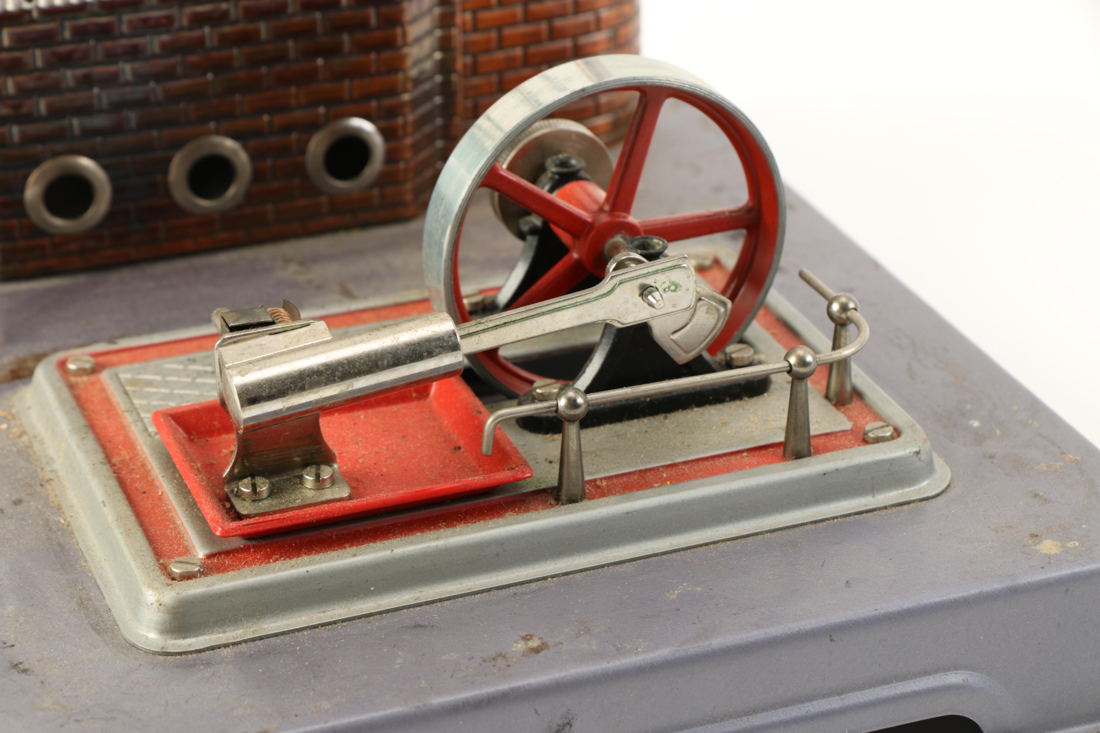 Vintage Wilesco Model Steam Engine