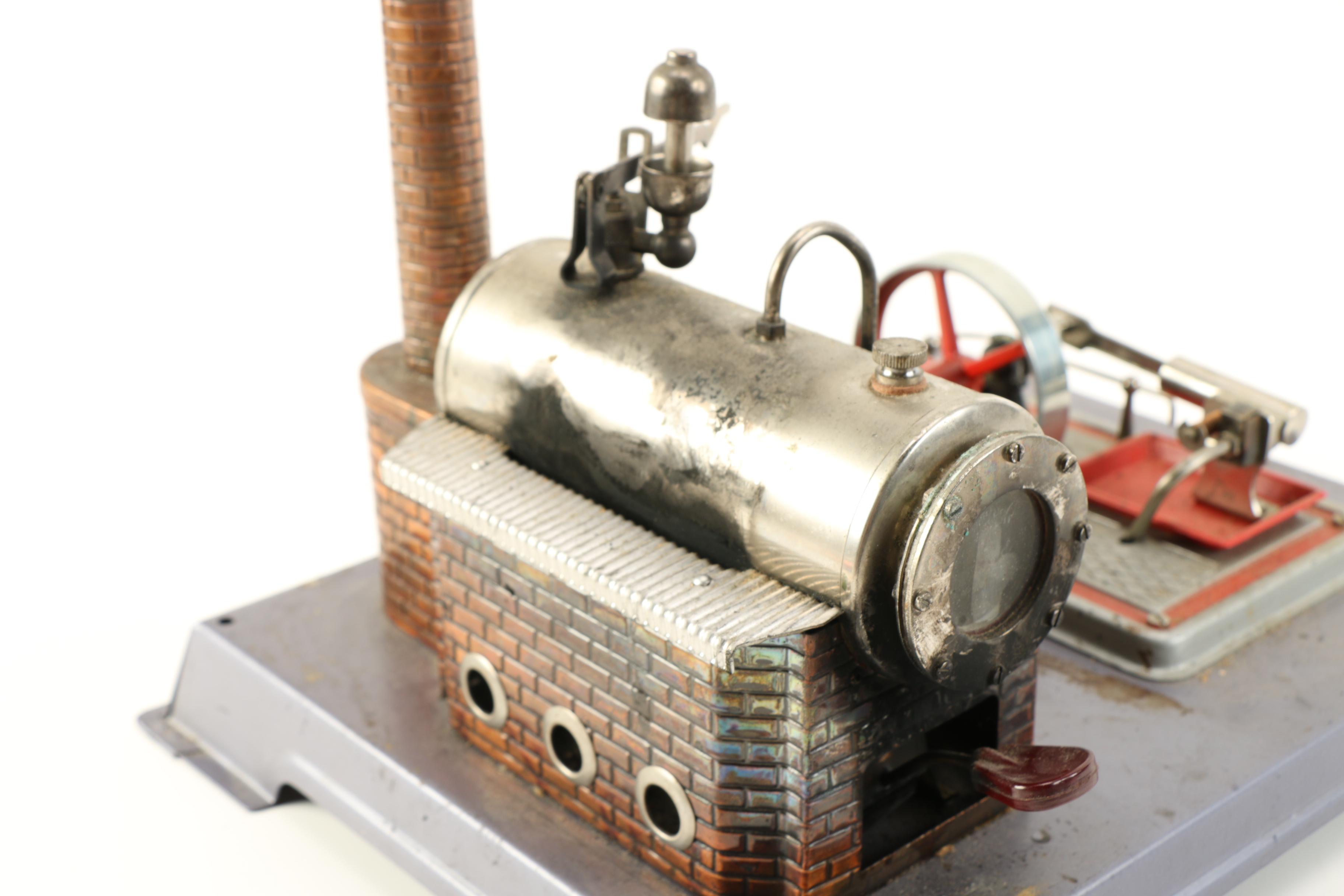 Vintage Wilesco Model Steam Engine