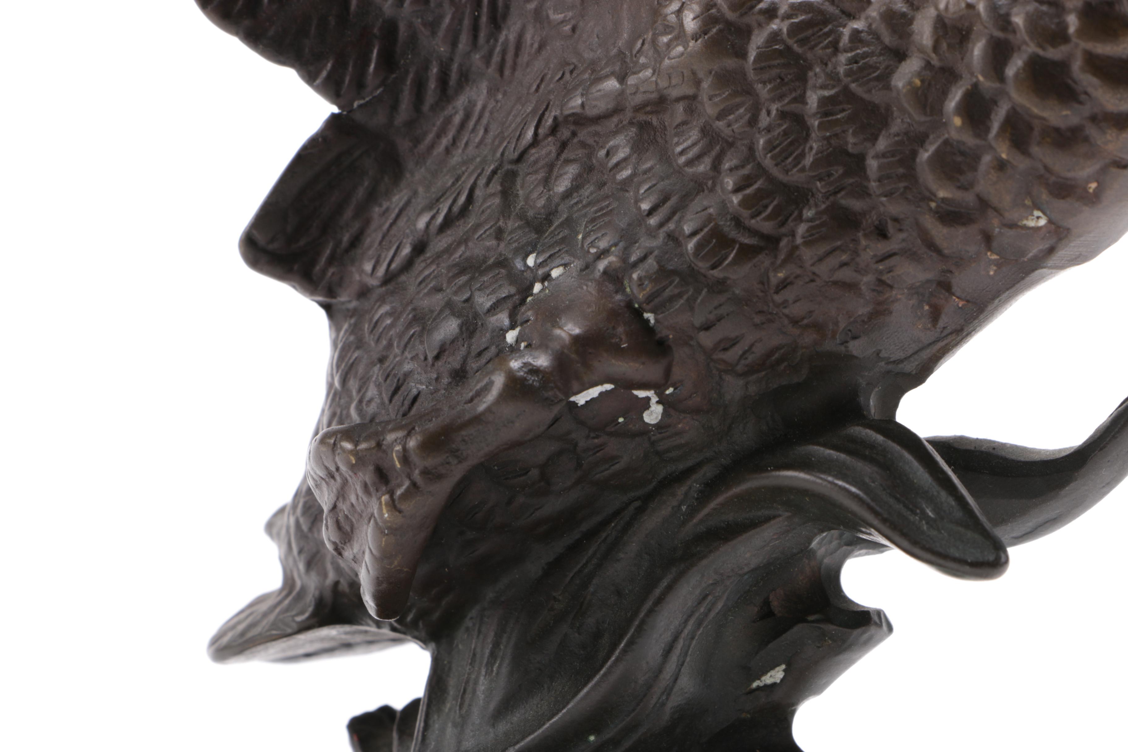 Andrea by Sadek Brass Coated Mallard Sculpture