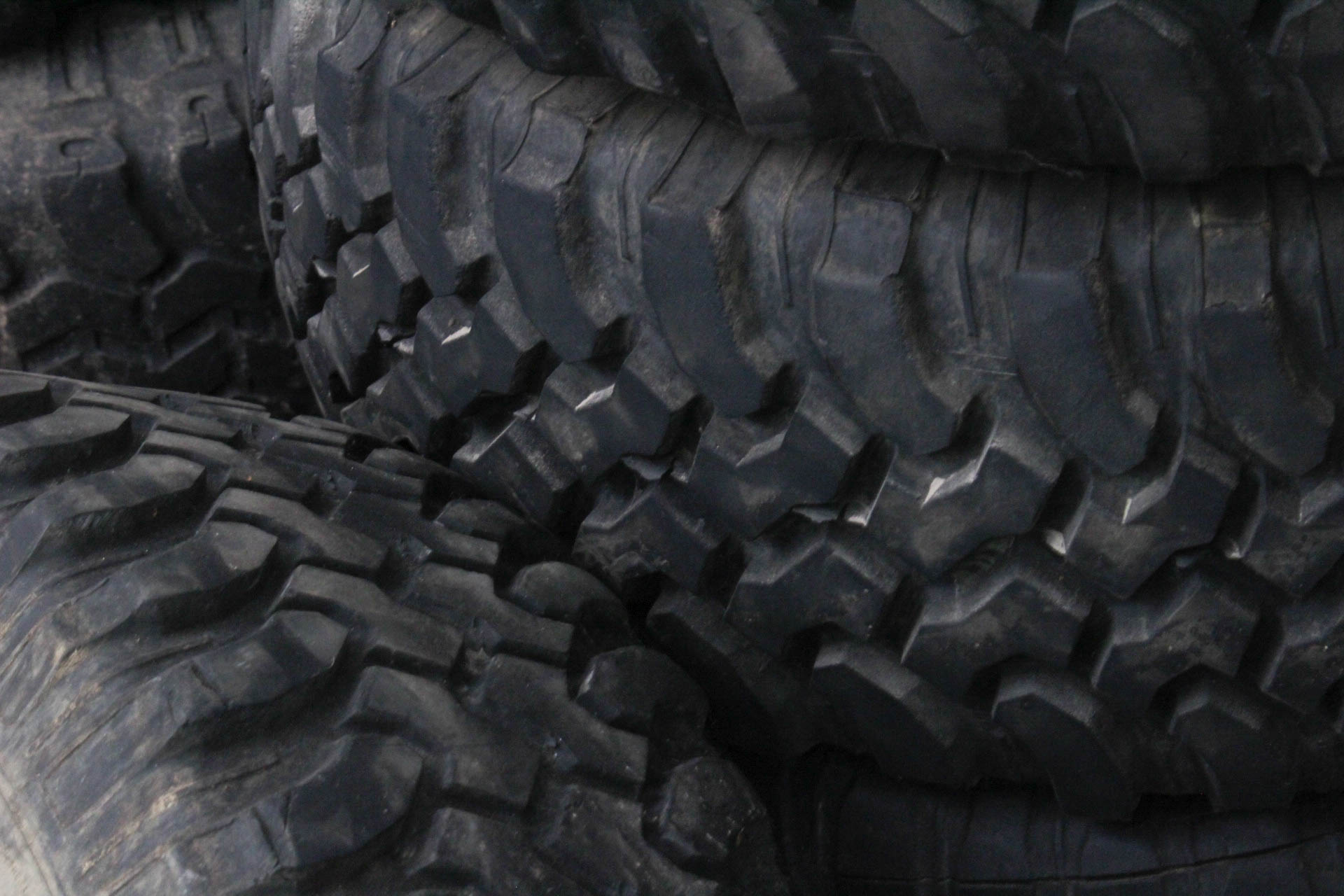 Five BFGoodrich Radial Mud-Terrain Tires