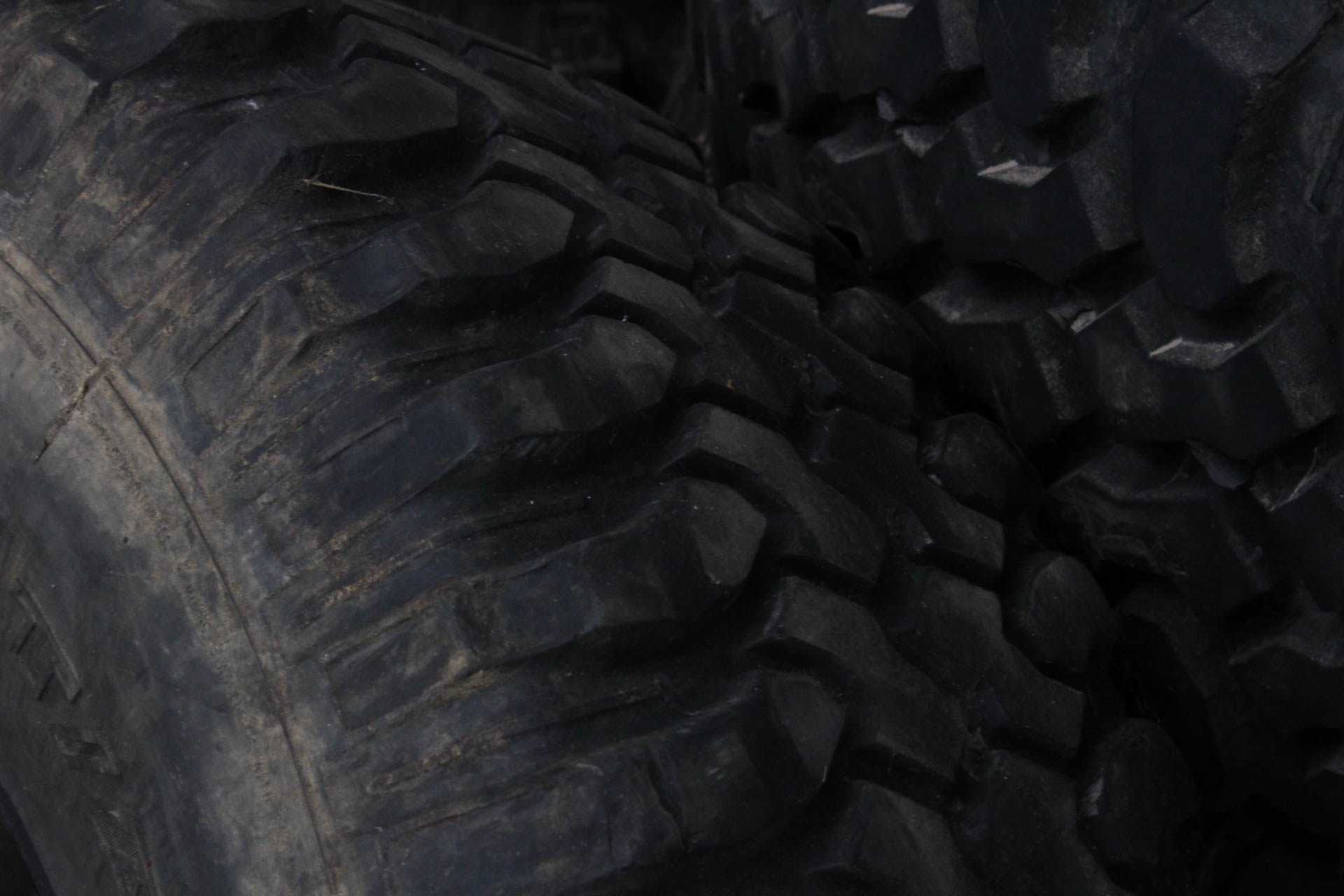 Five BFGoodrich Radial Mud-Terrain Tires