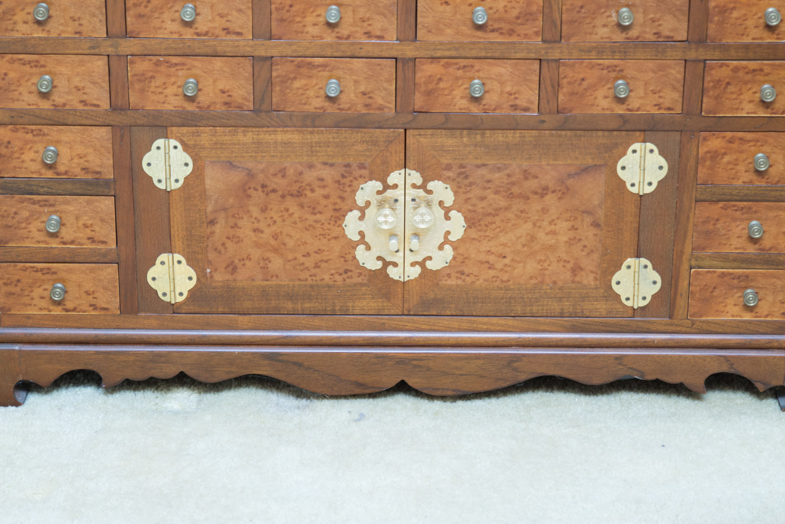 Chinese Inspired Apothecary Chest by Thomasville