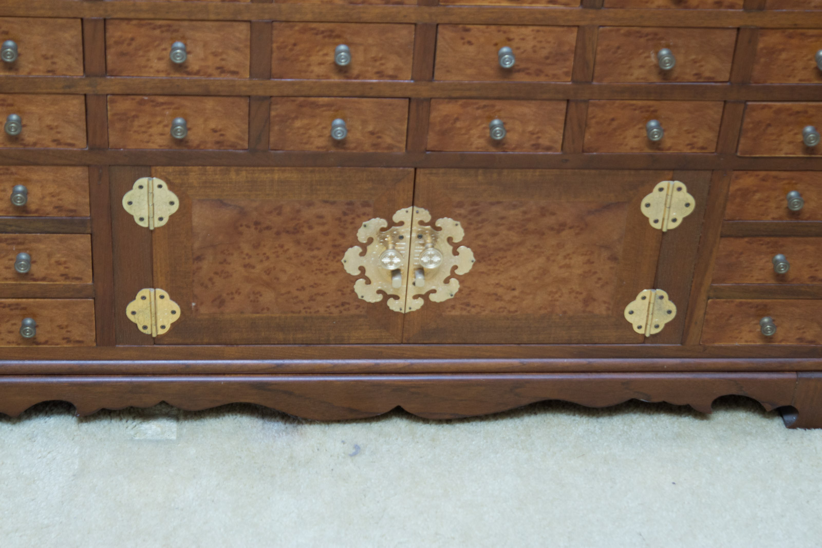 Chinese Inspired Apothecary Chest by Thomasville