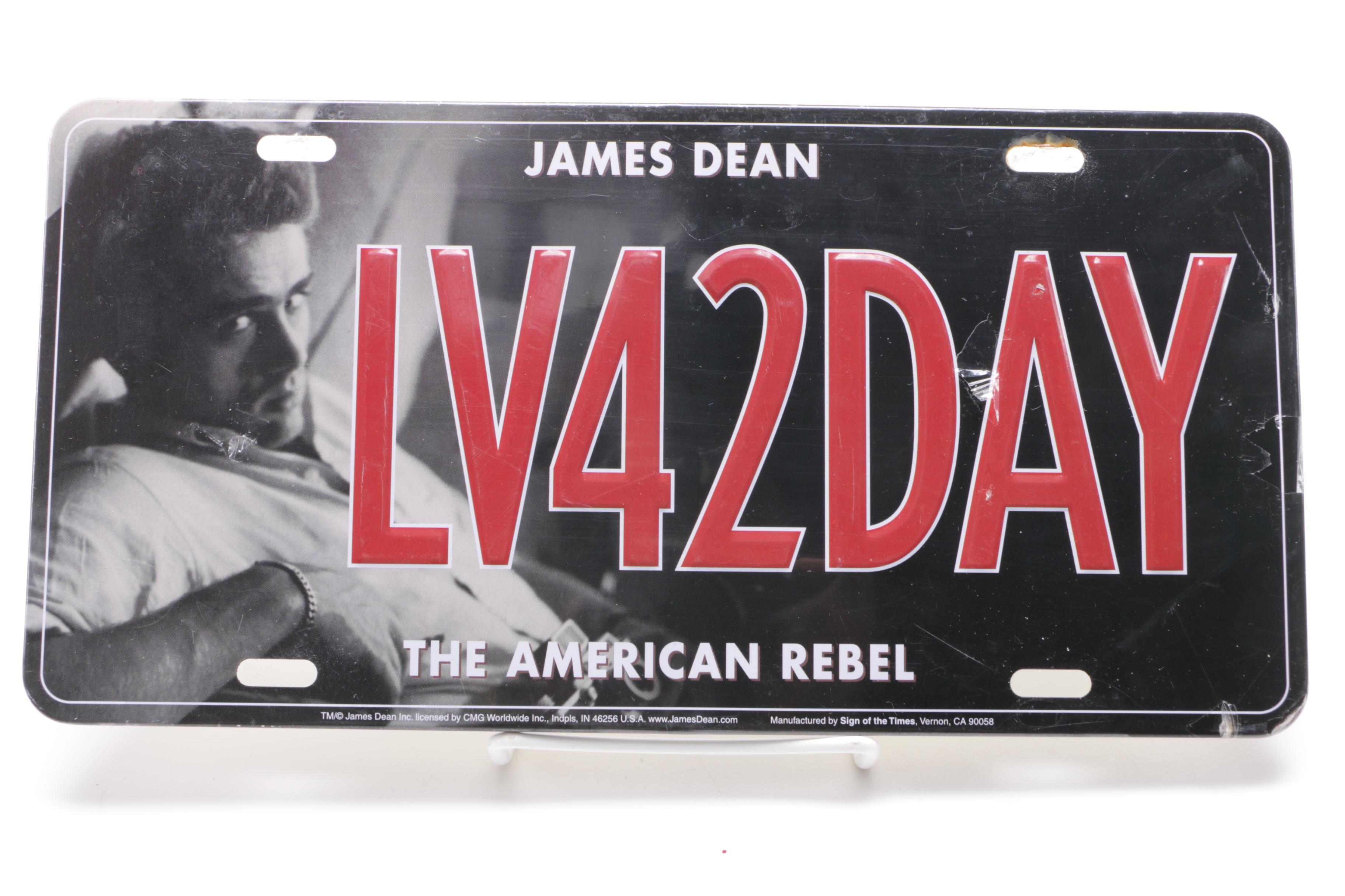 James Dean Memorabilia