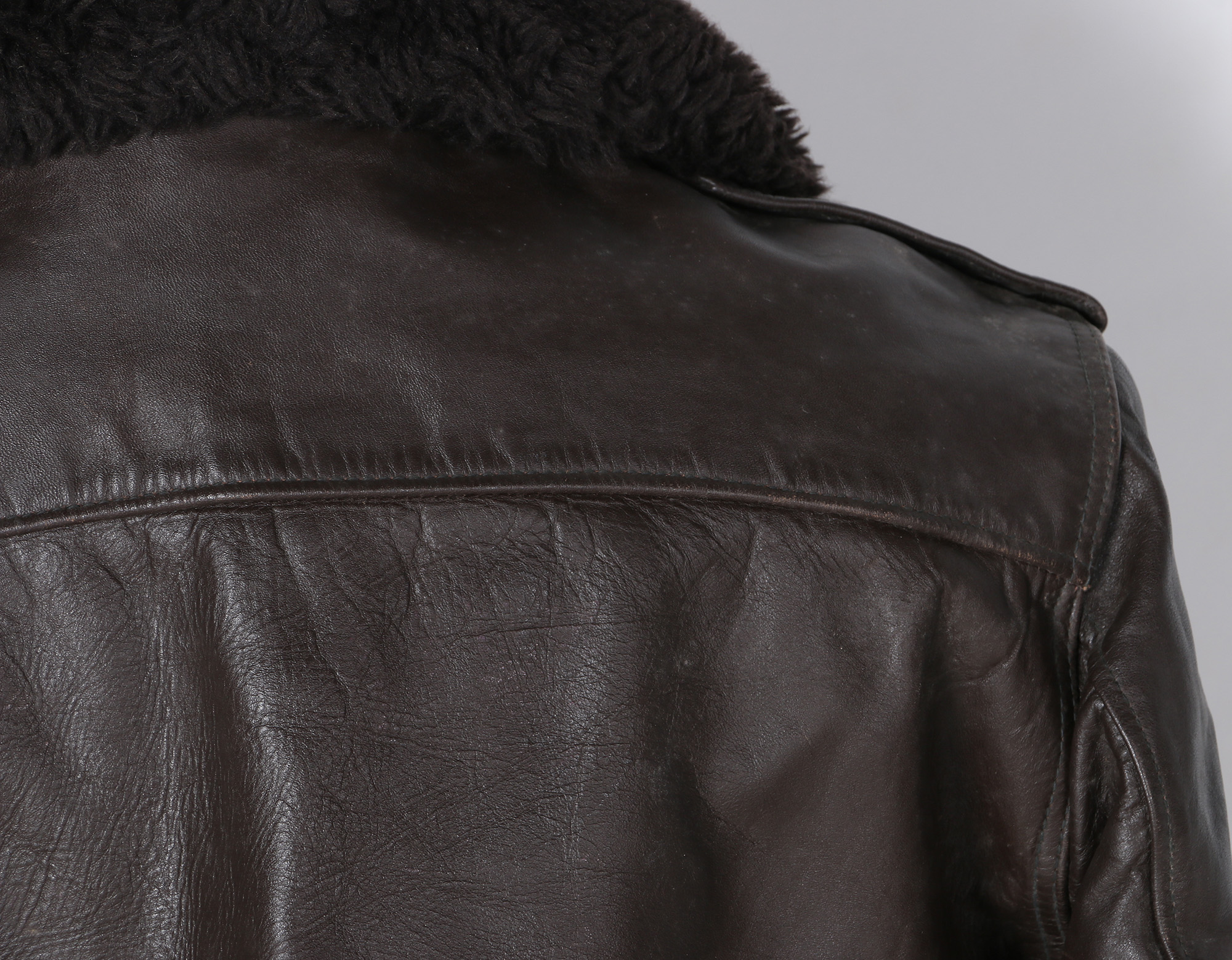 Vintage Schott Bros Leather Flight Jacket