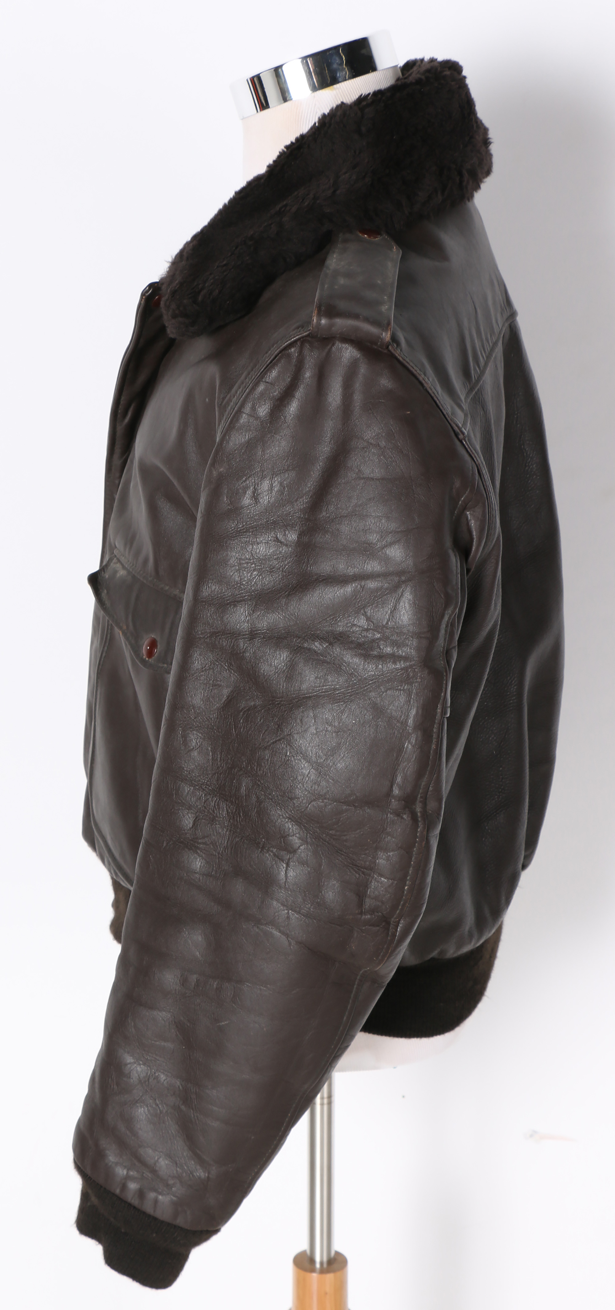 Vintage Schott Bros Leather Flight Jacket